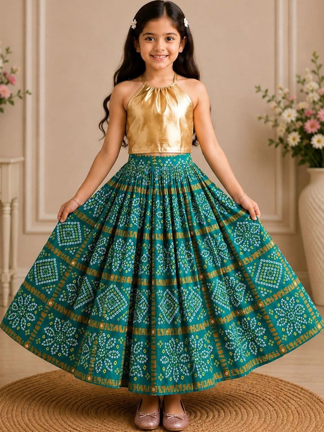 KALINI Girls Ready to Wear Lehenga & - view 1
