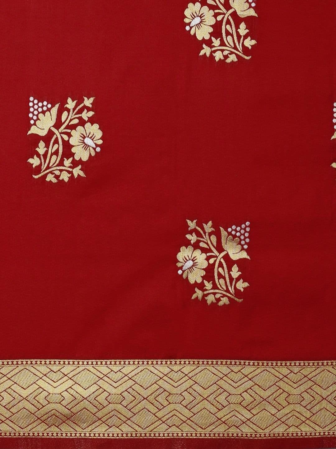 Dhaaga Ghar Woven Design Zari Art Silk Banarasi Saree thumbnail 7