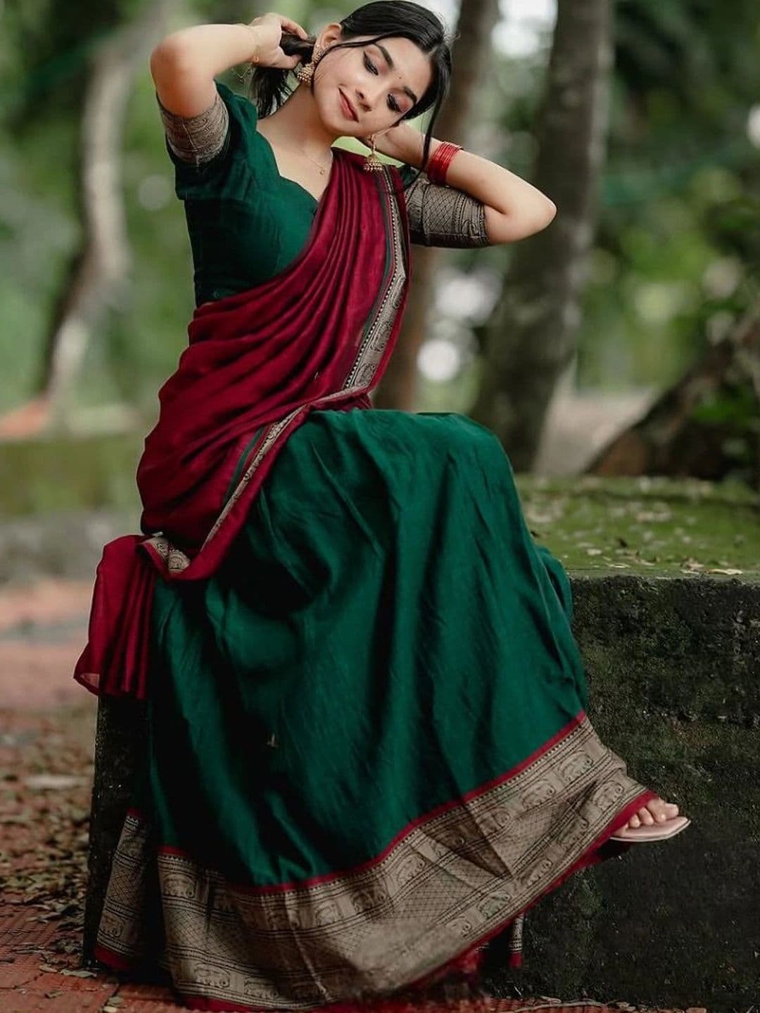 all about you Embellished Unstitched Lehenga & Blouse With Dupatta - view 1