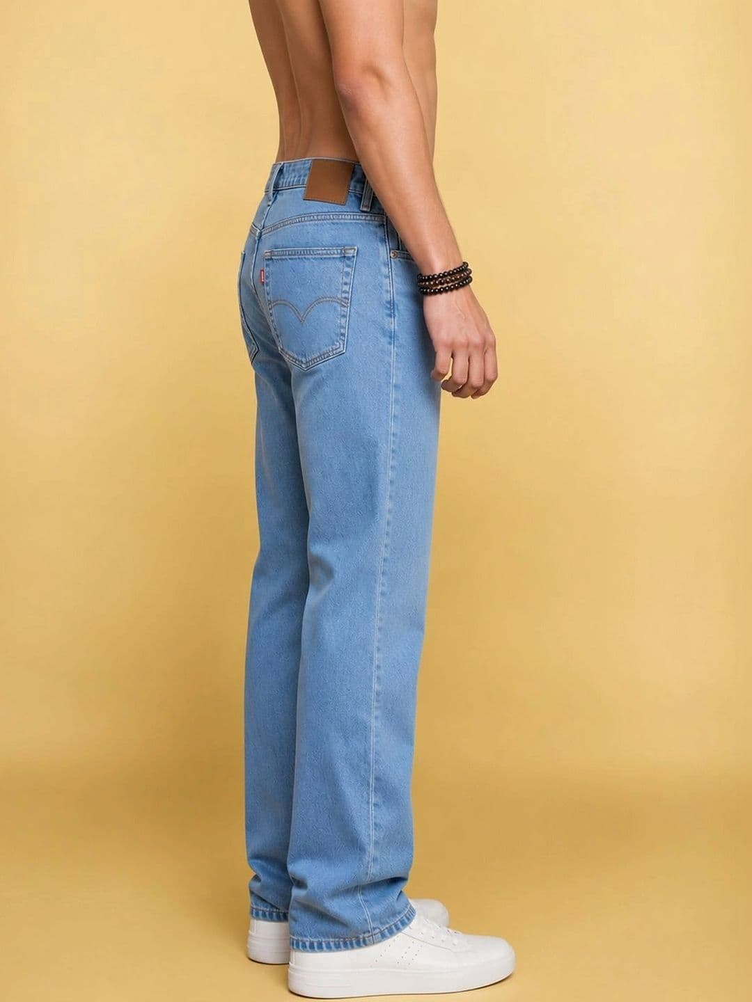 Roadster Men Jean Straight Fit Mid-Rise Stretchable Jeans thumbnail 4