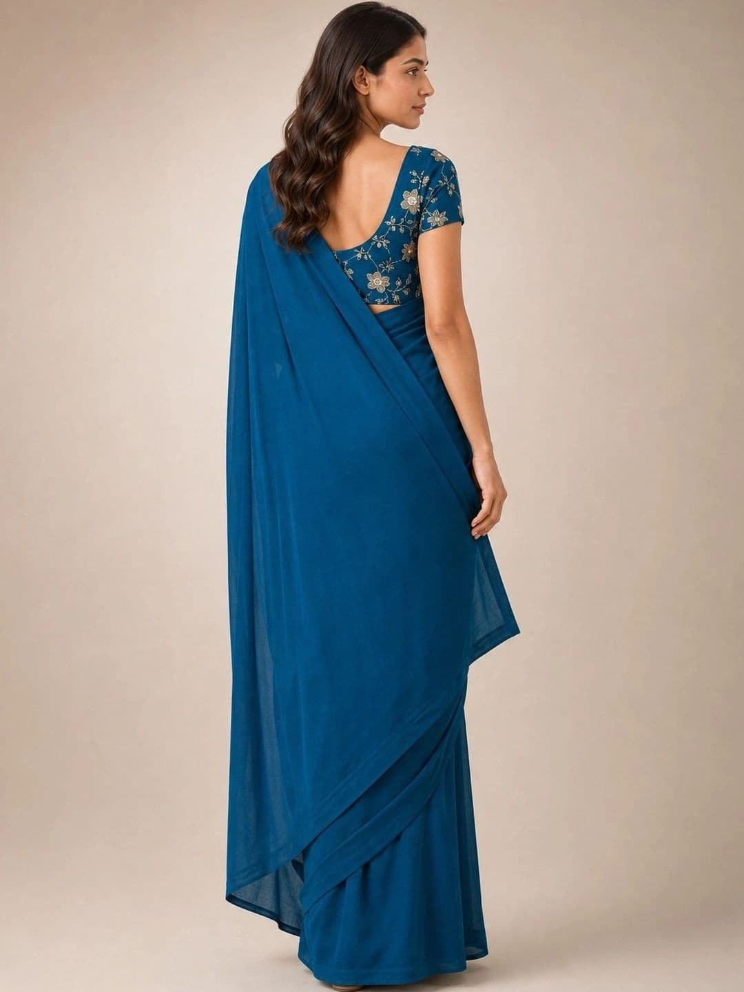all about you Embroidered Designer Saree thumbnail 2
