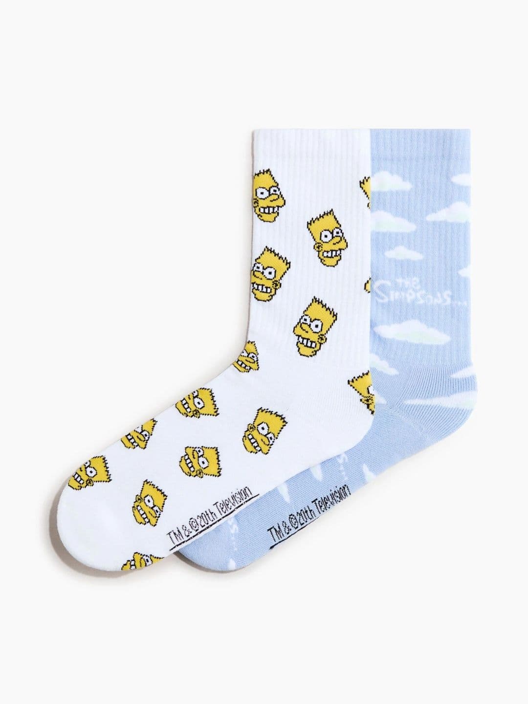 H&M Men Patterned Above Ankle Socks - view 1
