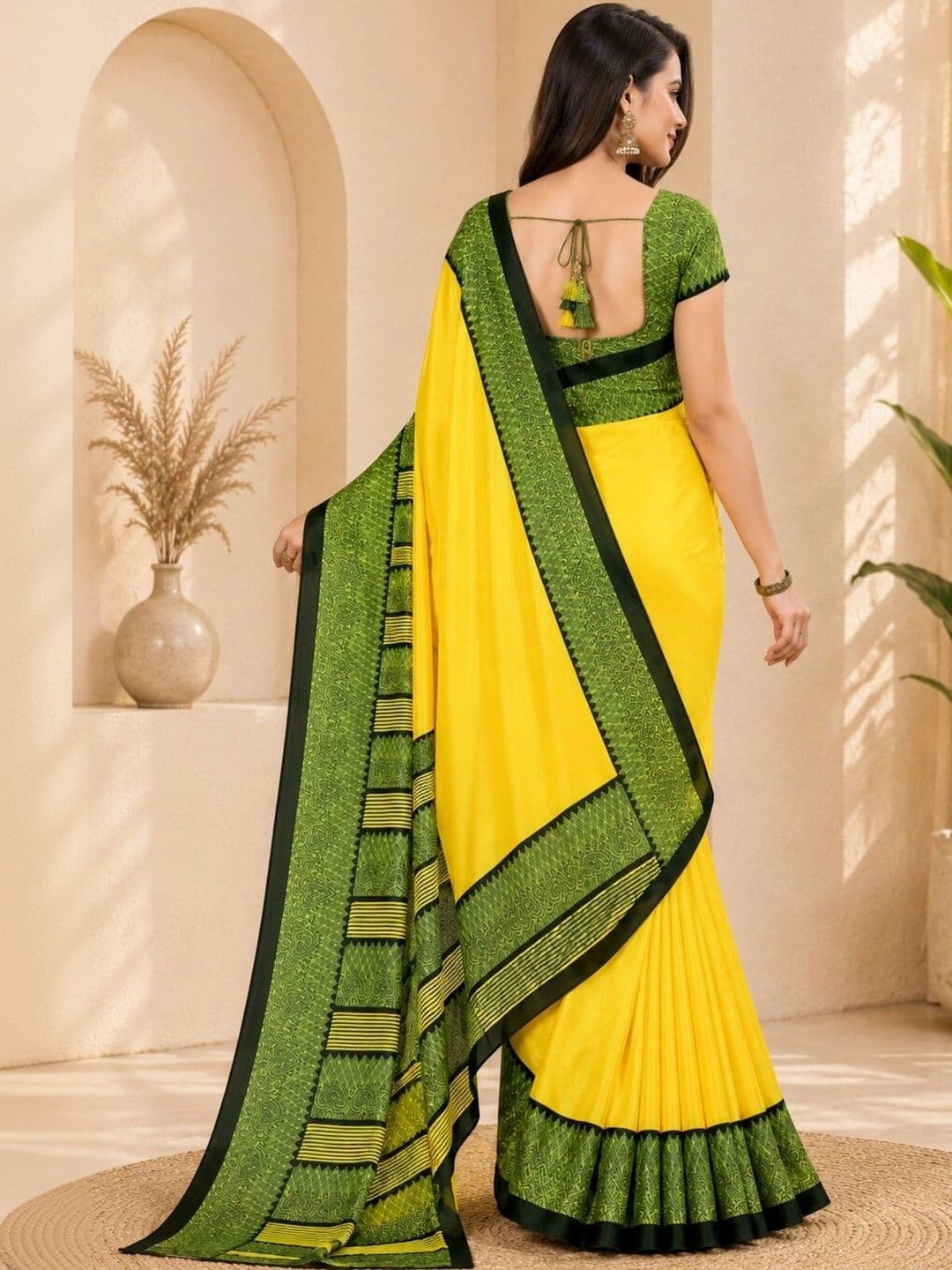DIVASTRI Art Silk Designer Saree thumbnail 2