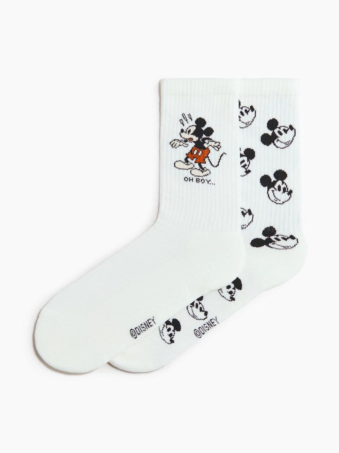 H&M Men Patterned Above Ankle Socks - view 1