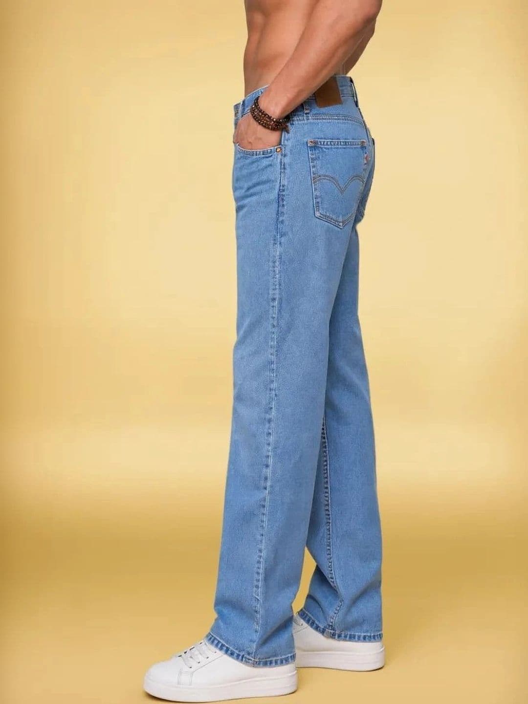 Roadster Men Jean Straight Fit Mid-Rise Stretchable Jeans thumbnail 6