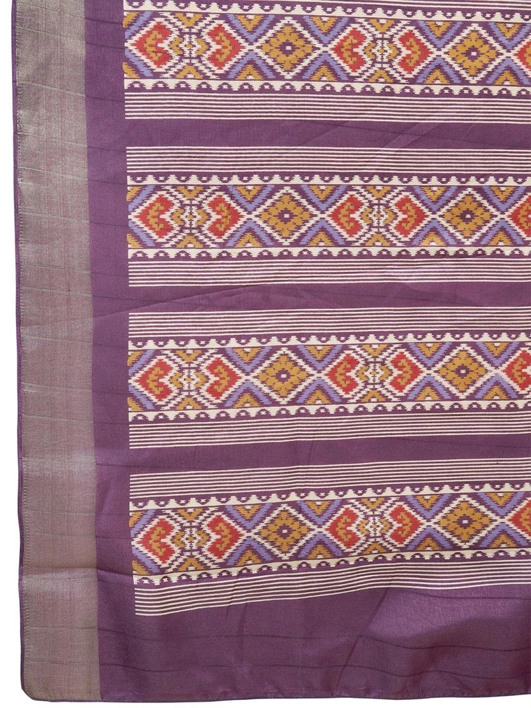 Anouk Ethnic Motifs Zari Silk Blend Designer Patola Saree thumbnail 7