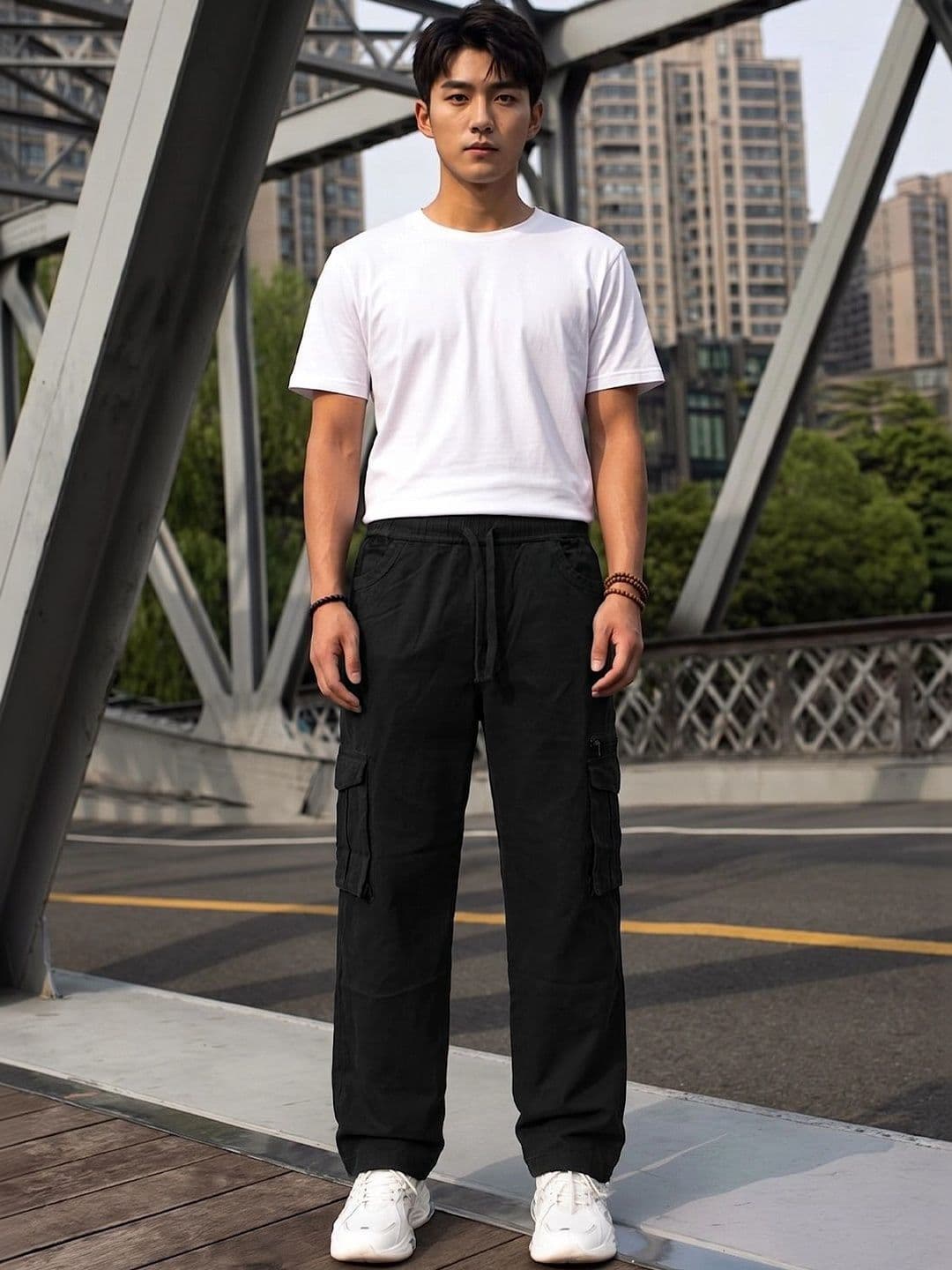 FTX Men Smart Regular Fit Mid-Rise Stretchable Jeans thumbnail 5