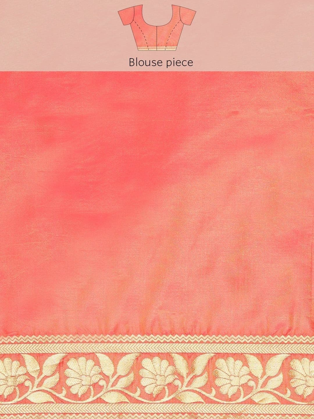 Dhaaga Ghar Woven Design Zari Art Silk Banarasi Saree thumbnail 7