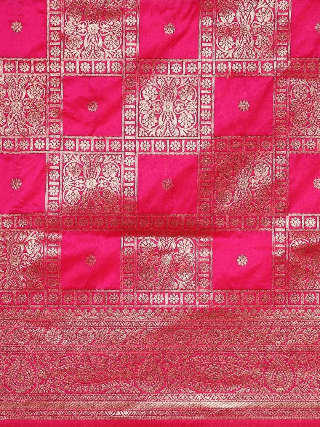 Dhaaga Ghar Woven Design Zari Art Silk Banarasi Saree thumbnail 3