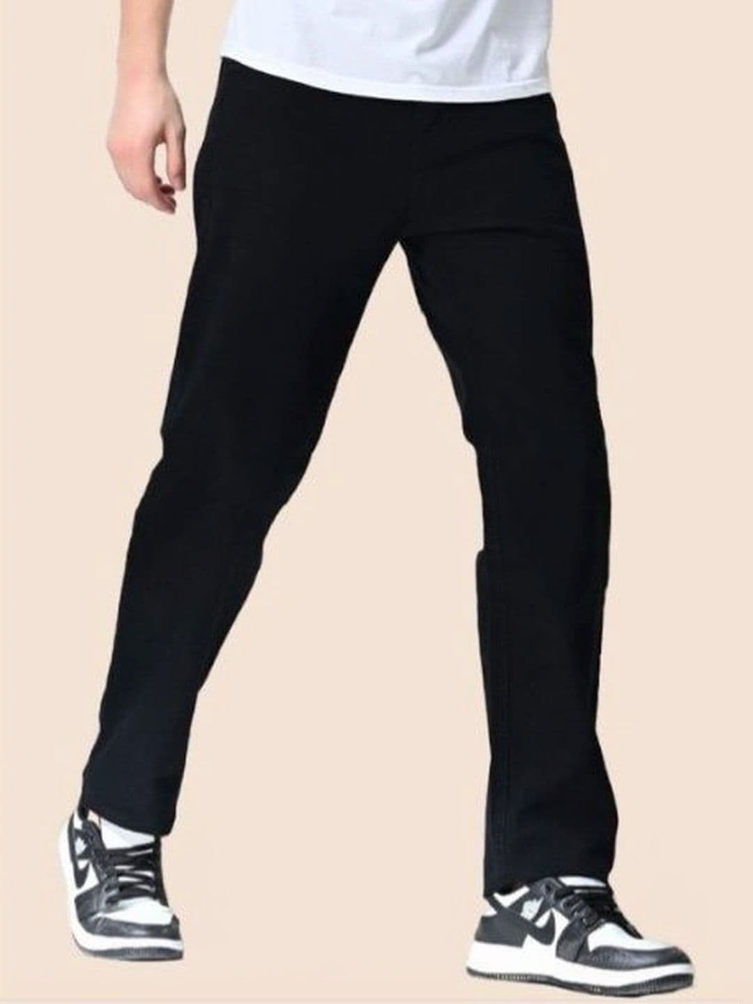 PINKLIT Men Straight Fit Mid-Rise Cotton Jeans thumbnail 2