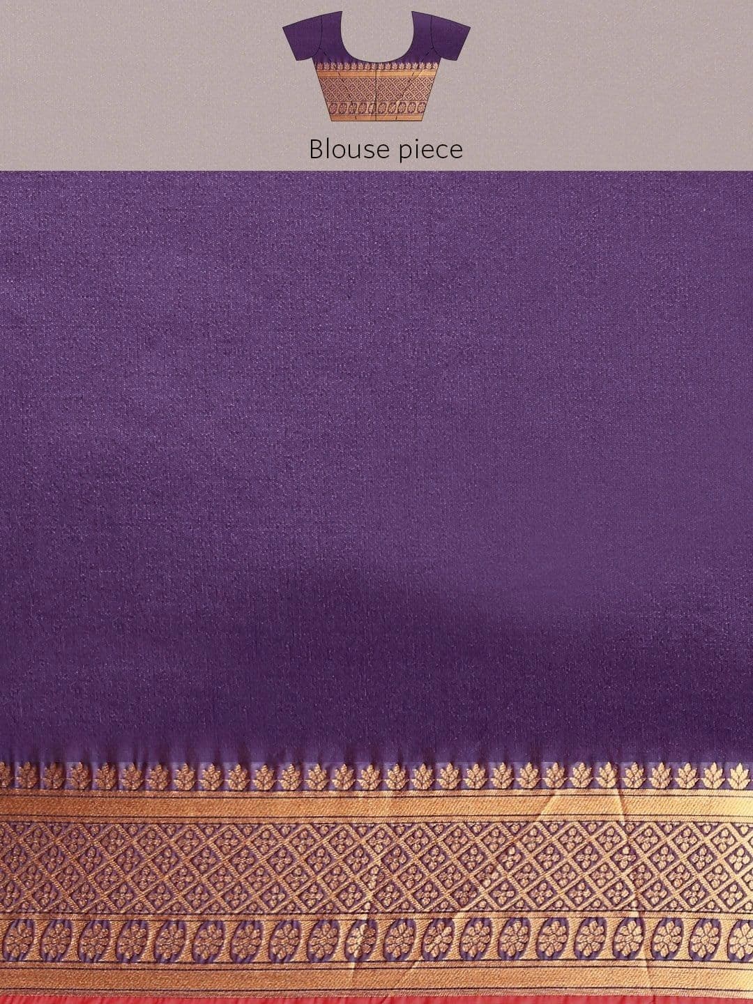 Dhaaga Ghar Woven Design Zari Art Silk Banarasi Saree thumbnail 6