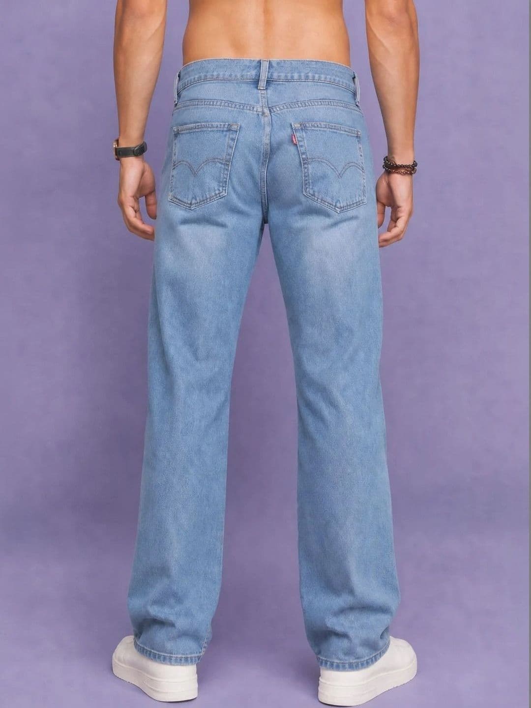 Roadster Men Jean Straight Fit Mid-Rise Stretchable Jeans thumbnail 2