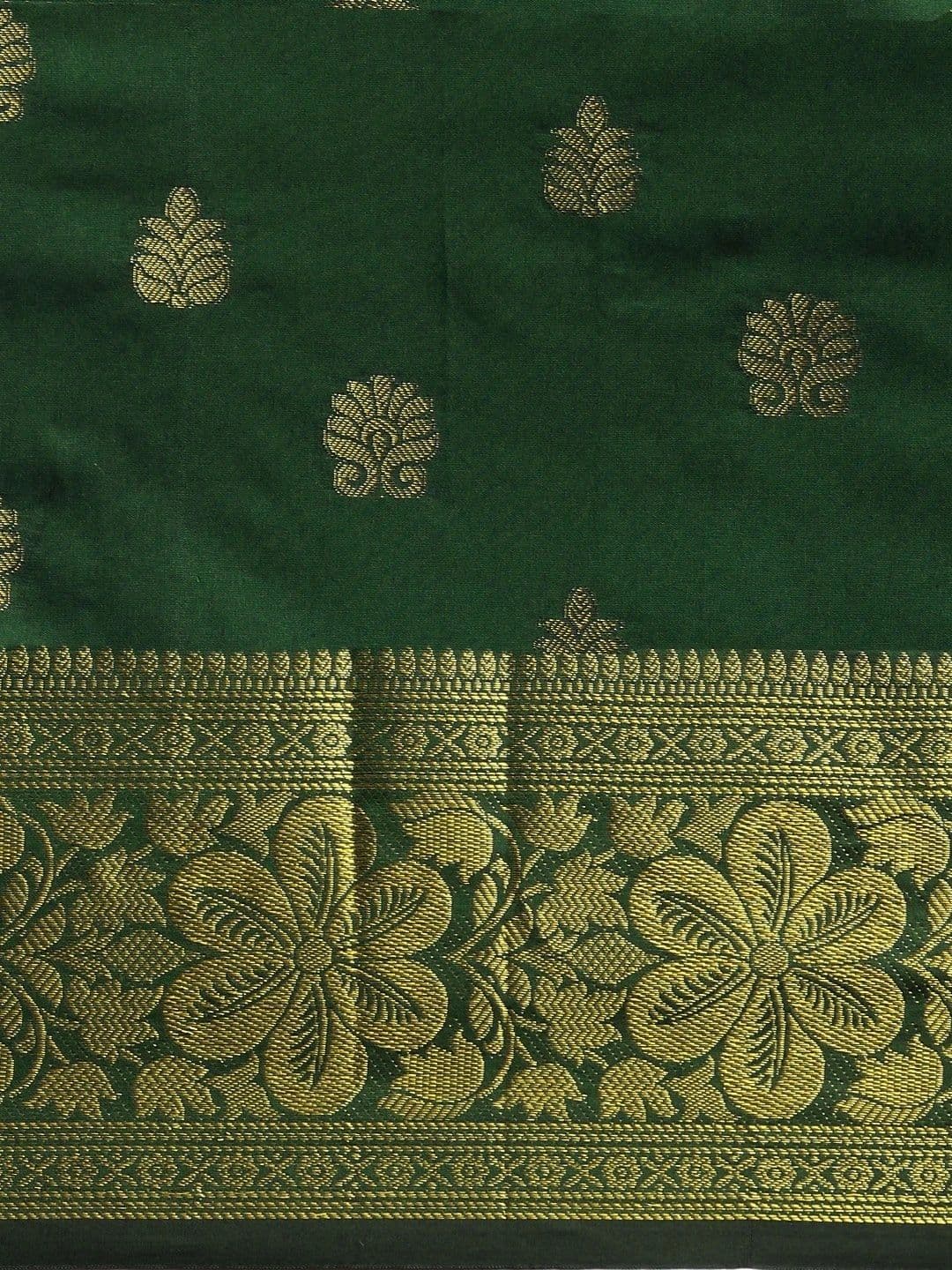 Dhaaga Ghar Woven Design Zari Art Silk Banarasi Saree thumbnail 3