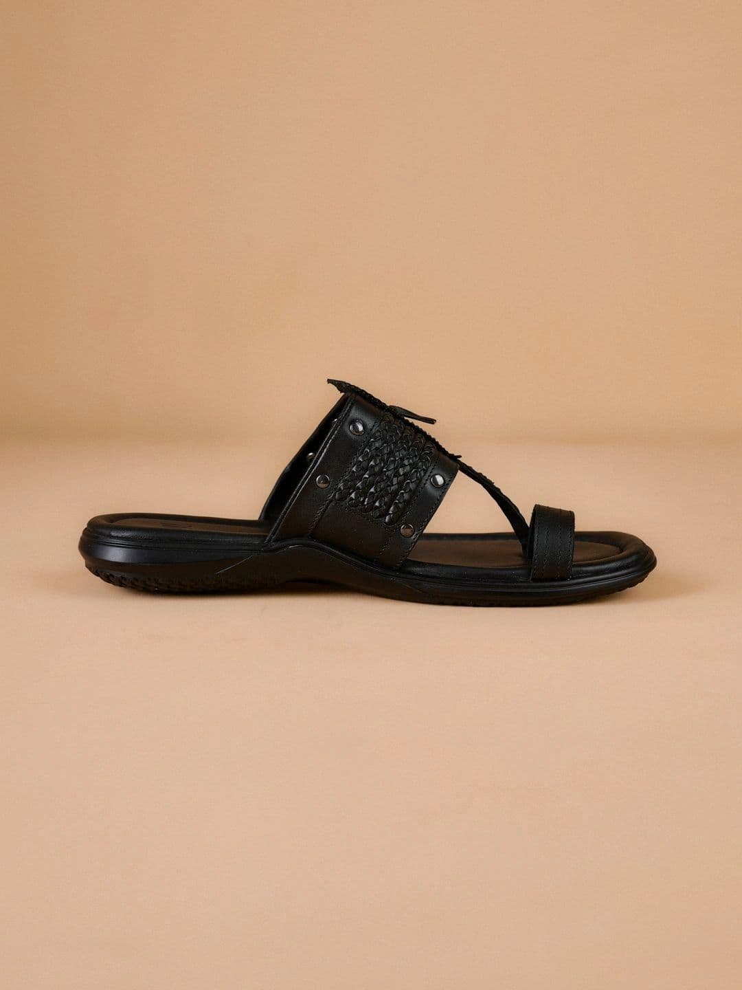 Tasva Men Leather Fisherman Sandals thumbnail 4