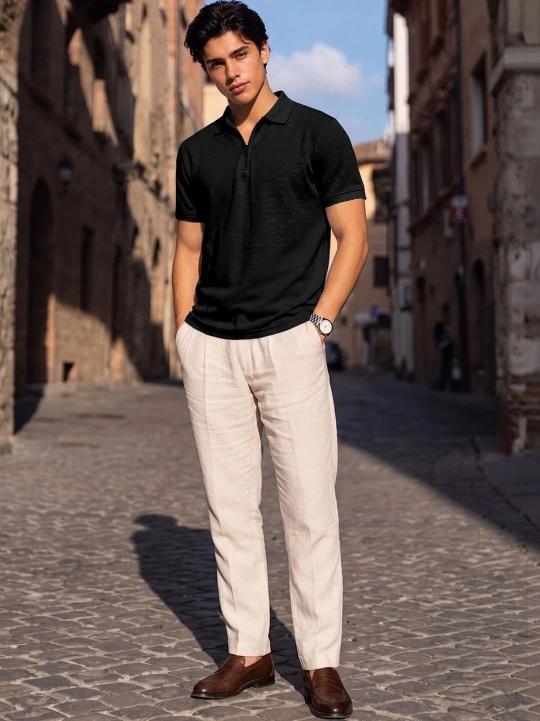 FTX Men Polo Collar T-shirt thumbnail 5