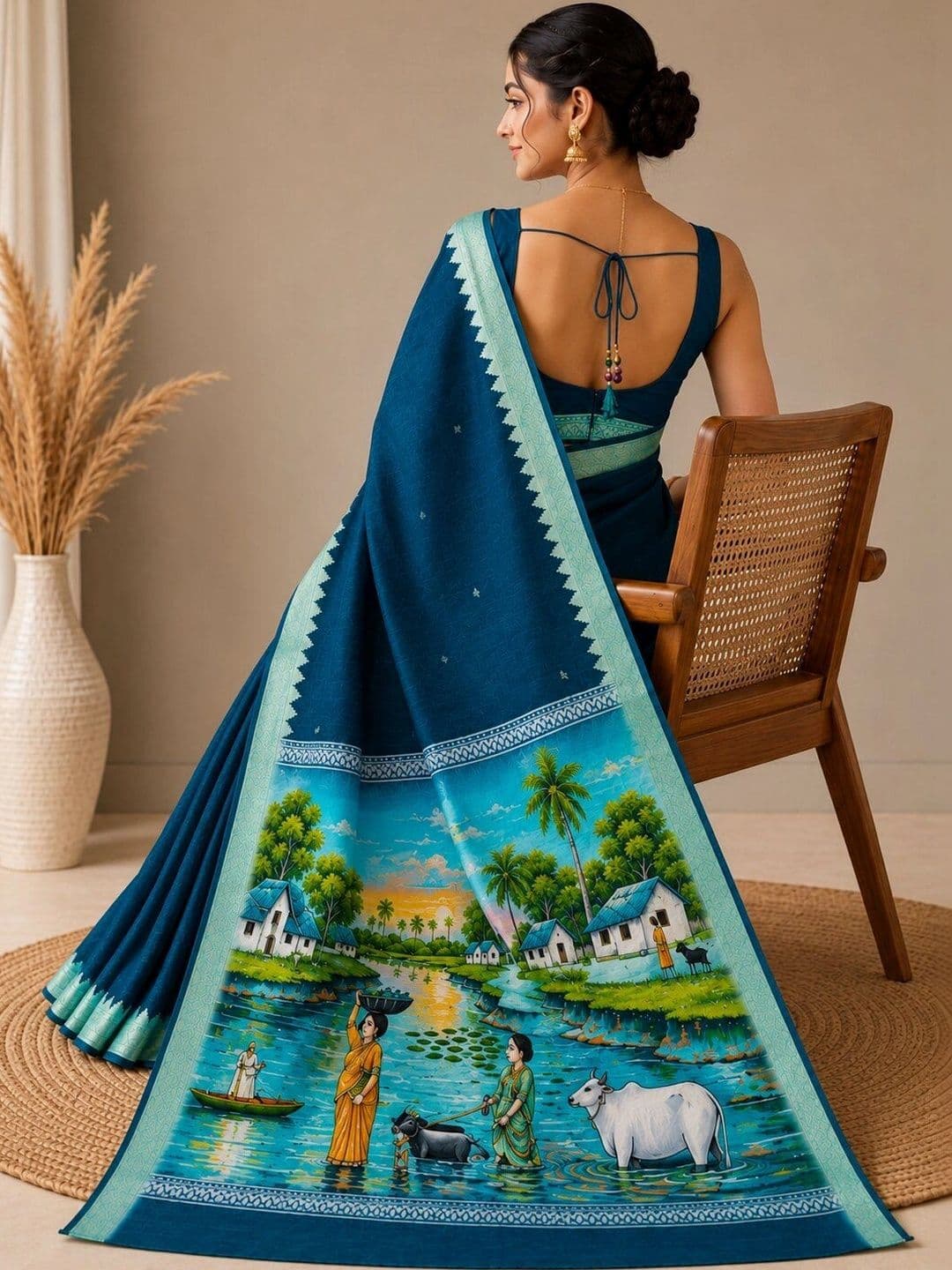 NARIVESH TRENDS Saree thumbnail 7
