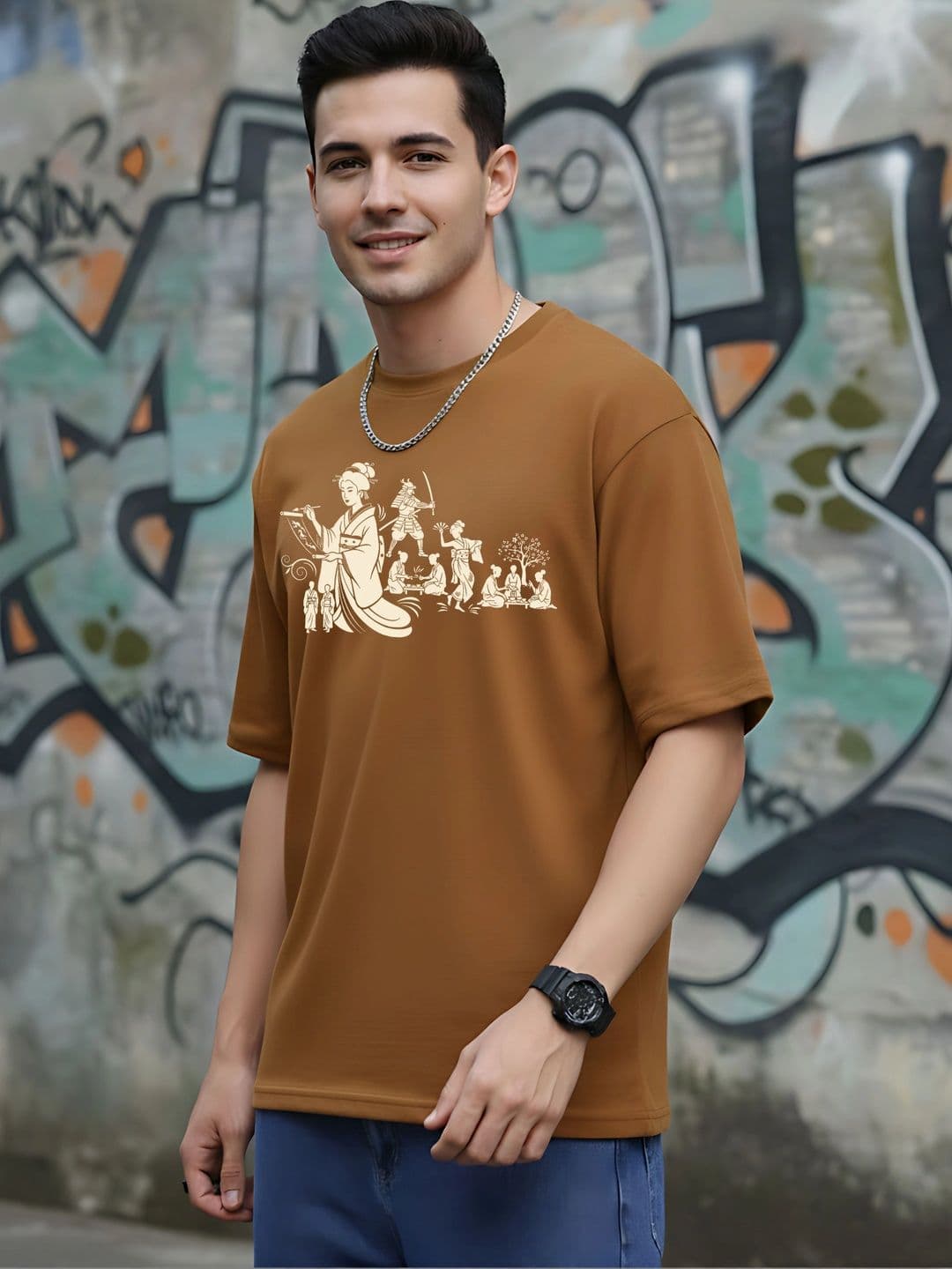 Moda Rapido Men Printed T-shirt - view 1
