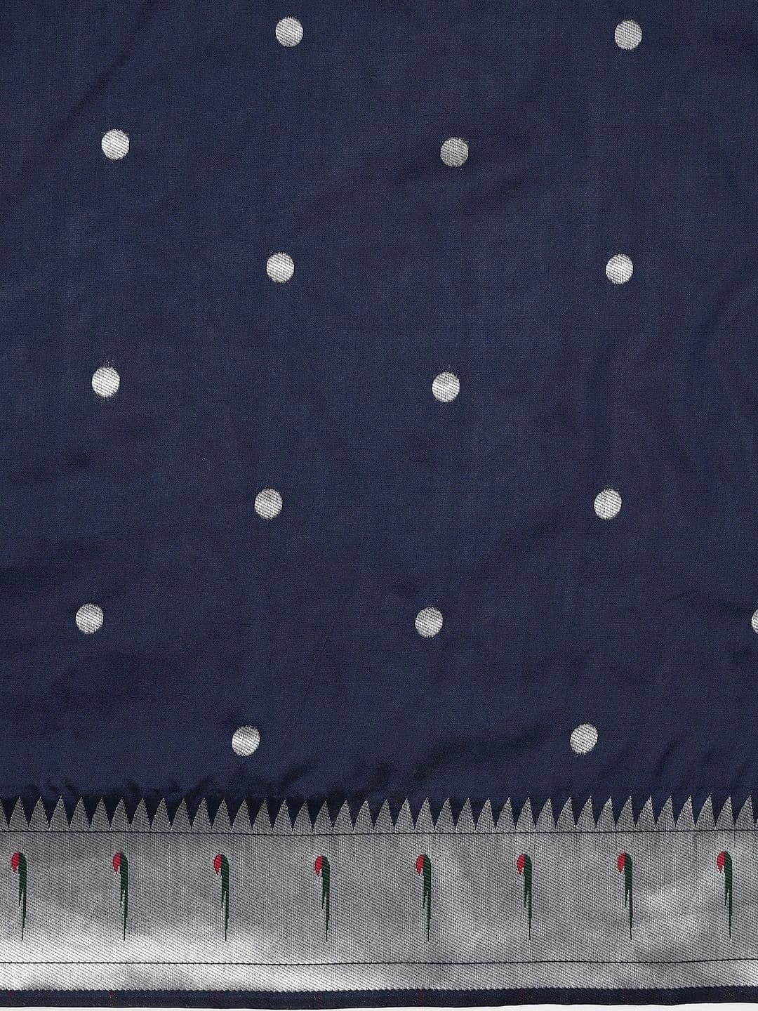 KALINI Woven Design Zari Art Silk Paithani Saree thumbnail 6