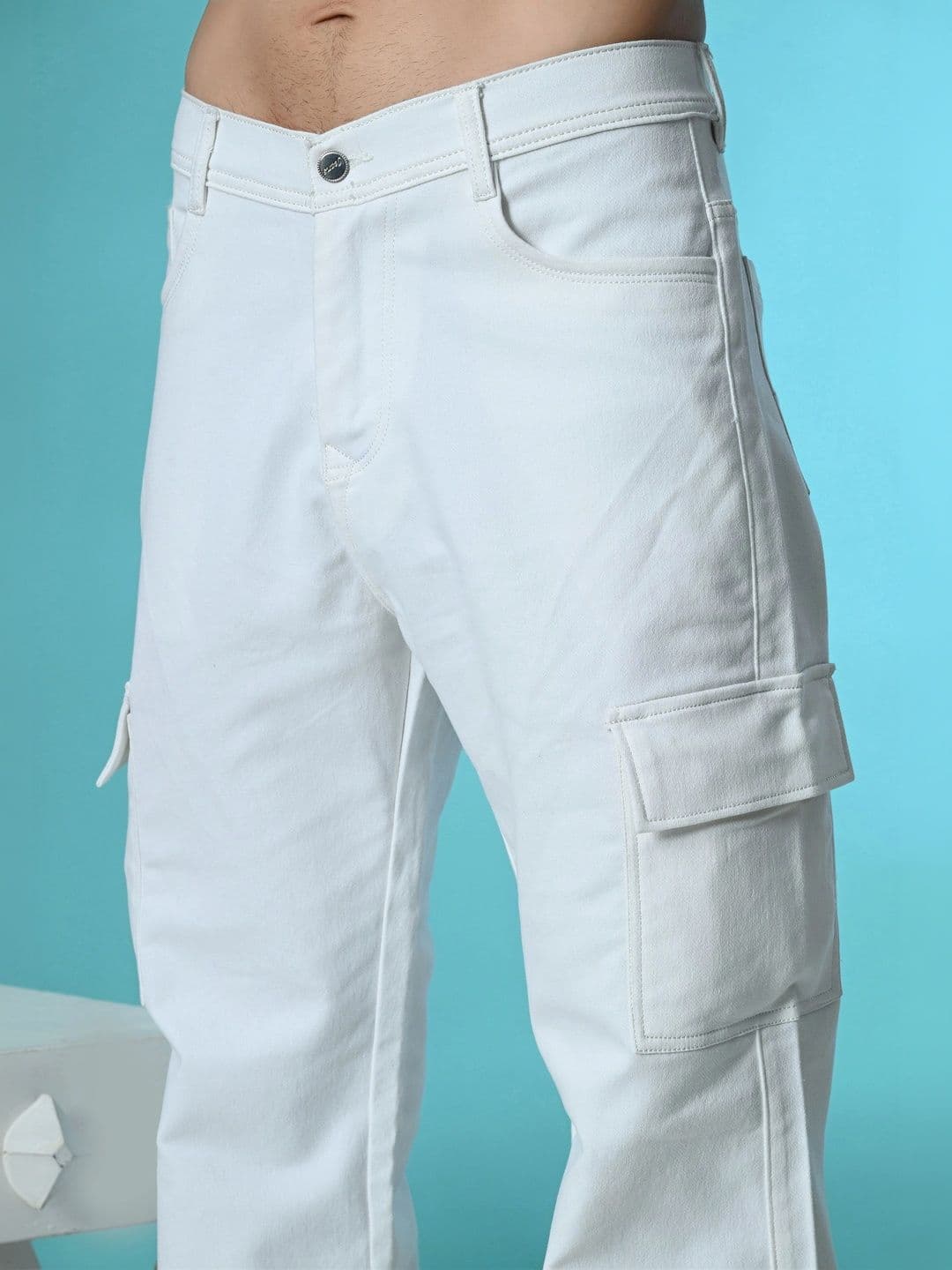Metronaut Men Classic Regular Fit Mid-Rise Stretchable Jeans thumbnail 3