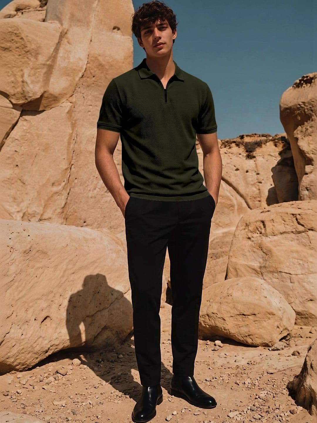 FTX Men Polo Collar T-shirt thumbnail 6