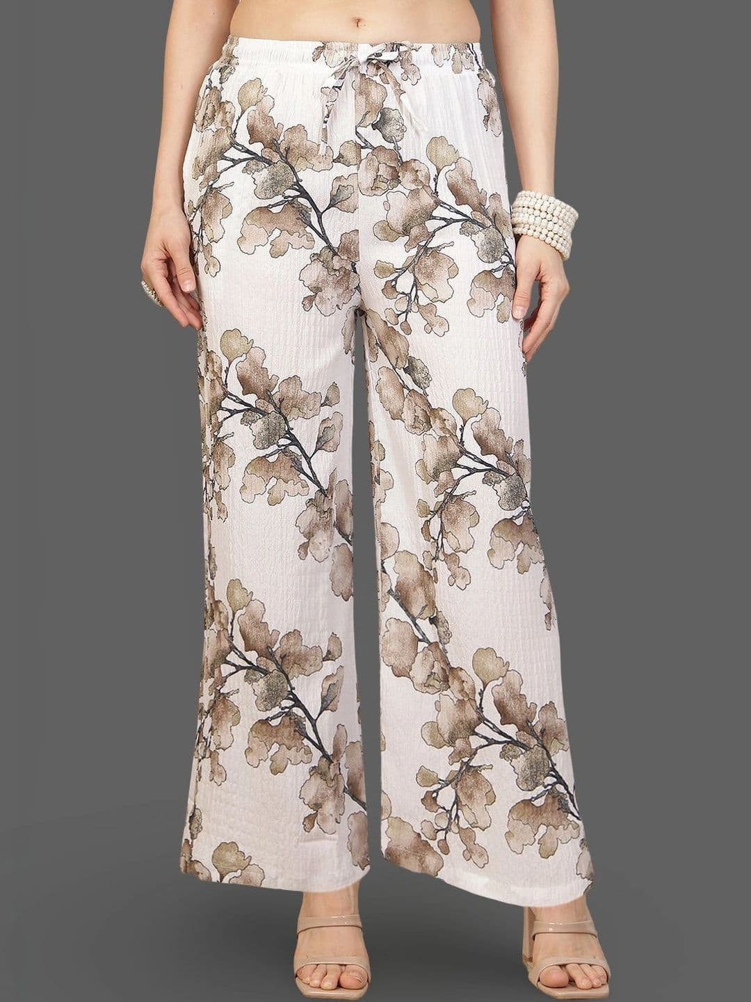 Moda Rapido X Gracit Women Floral Printed Ethnic Palazzos - view 1