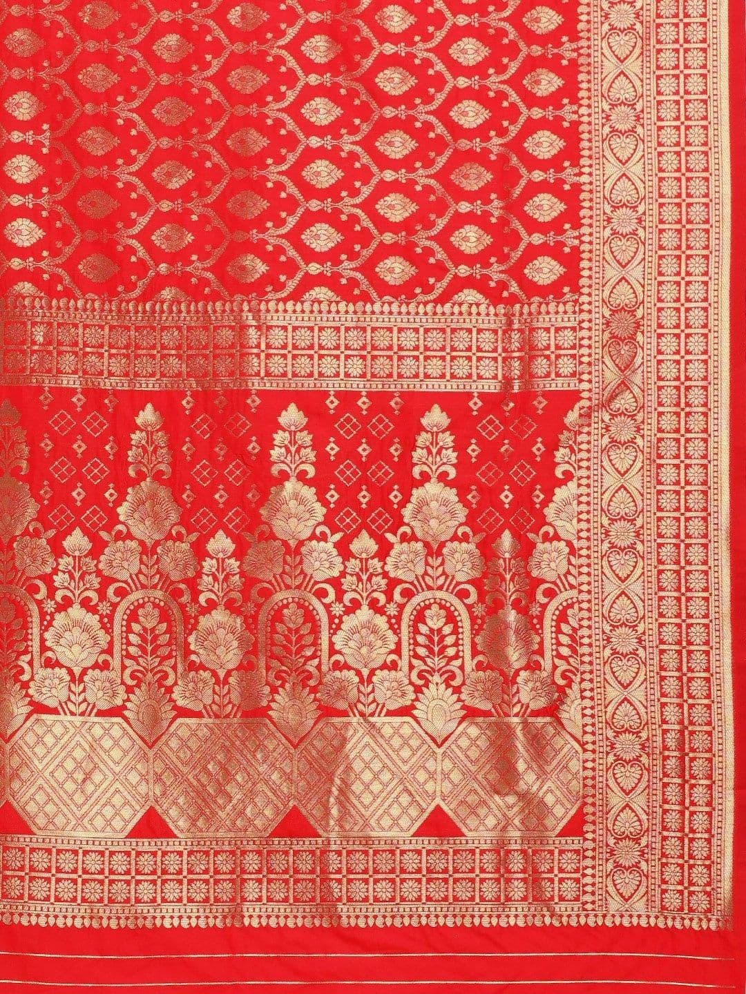 KALINI Woven Design Zari Art Silk Banarasi Saree thumbnail 3