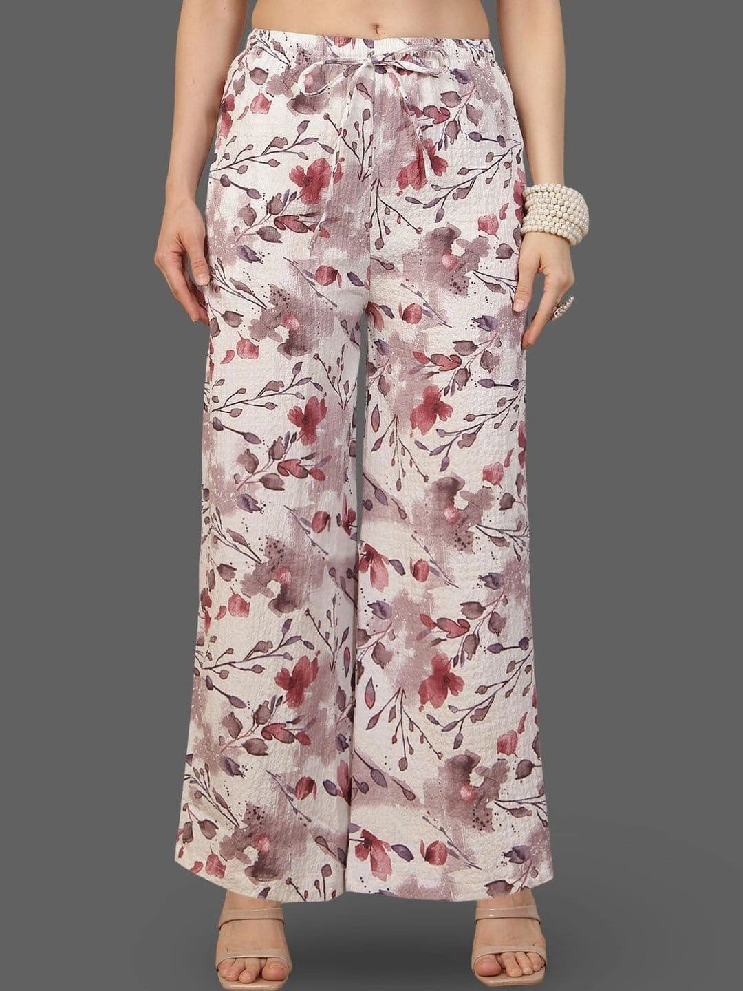 Moda Rapido X Gracit Women Floral Printed Palazzos - view 1