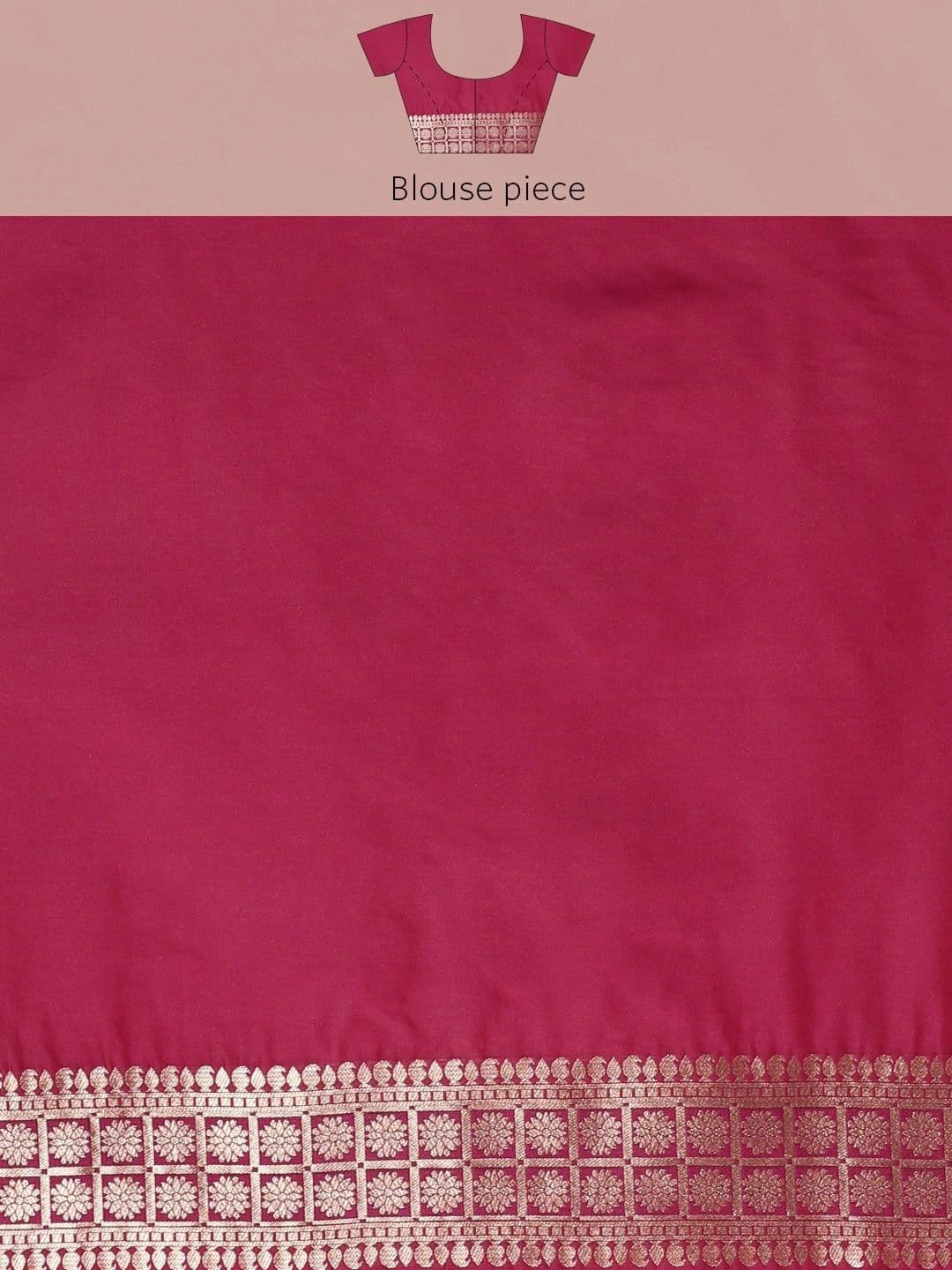 KALINI Women Floral Printed Zari Art Silk Banarasi Saree thumbnail 6