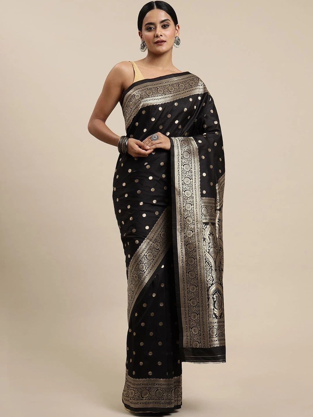 KALINI Woven Design Zari Art Silk Banarasi Saree - view 1