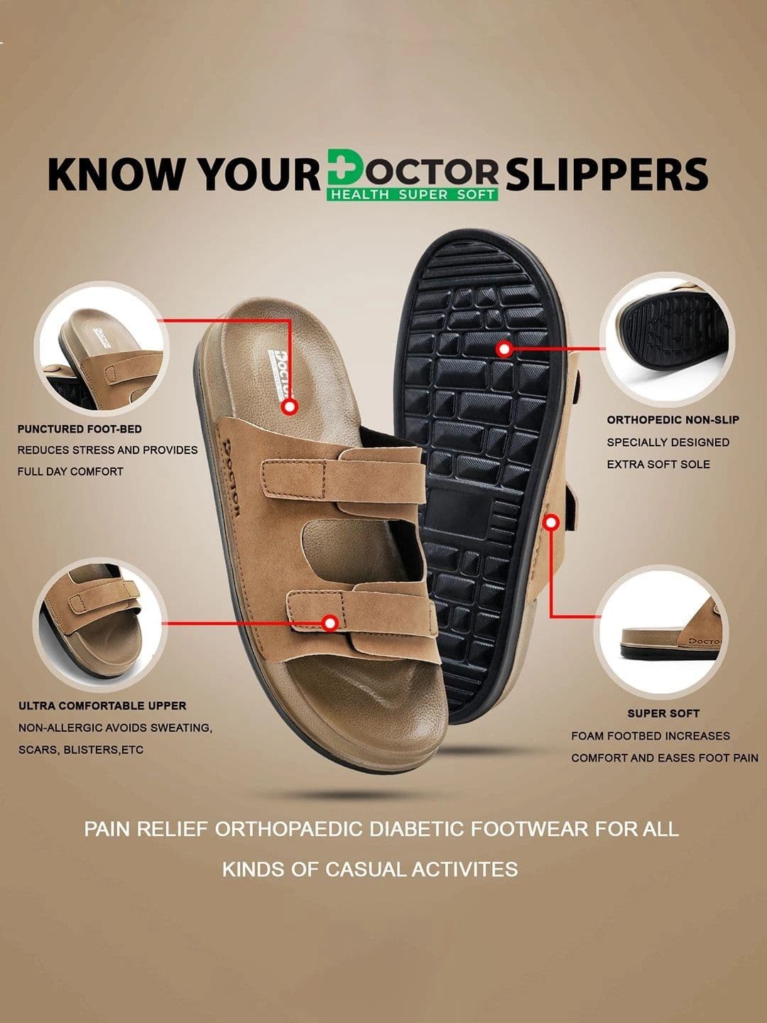 DOCTOR HEALTH SUPER SOFT Men Sliders thumbnail 6