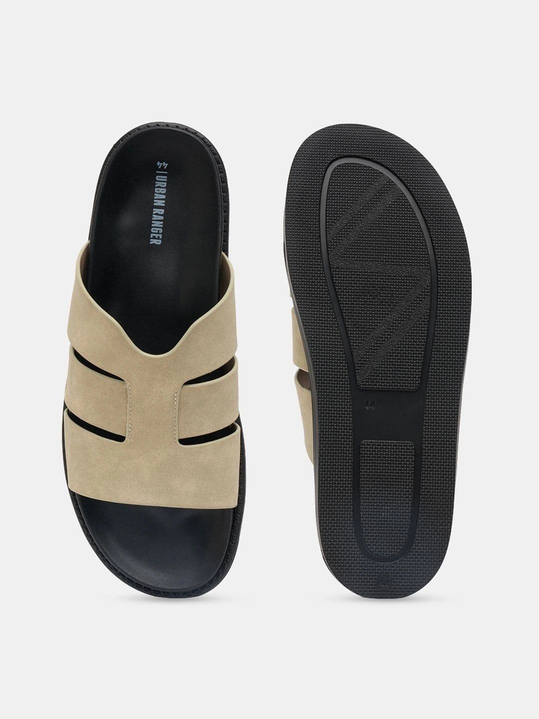 Urban Ranger by pantaloons Men PU Comfort Sandals thumbnail 5