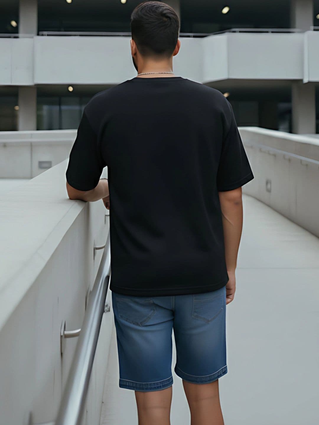 Moda Rapido Men Typography Printed T-shirt thumbnail 3