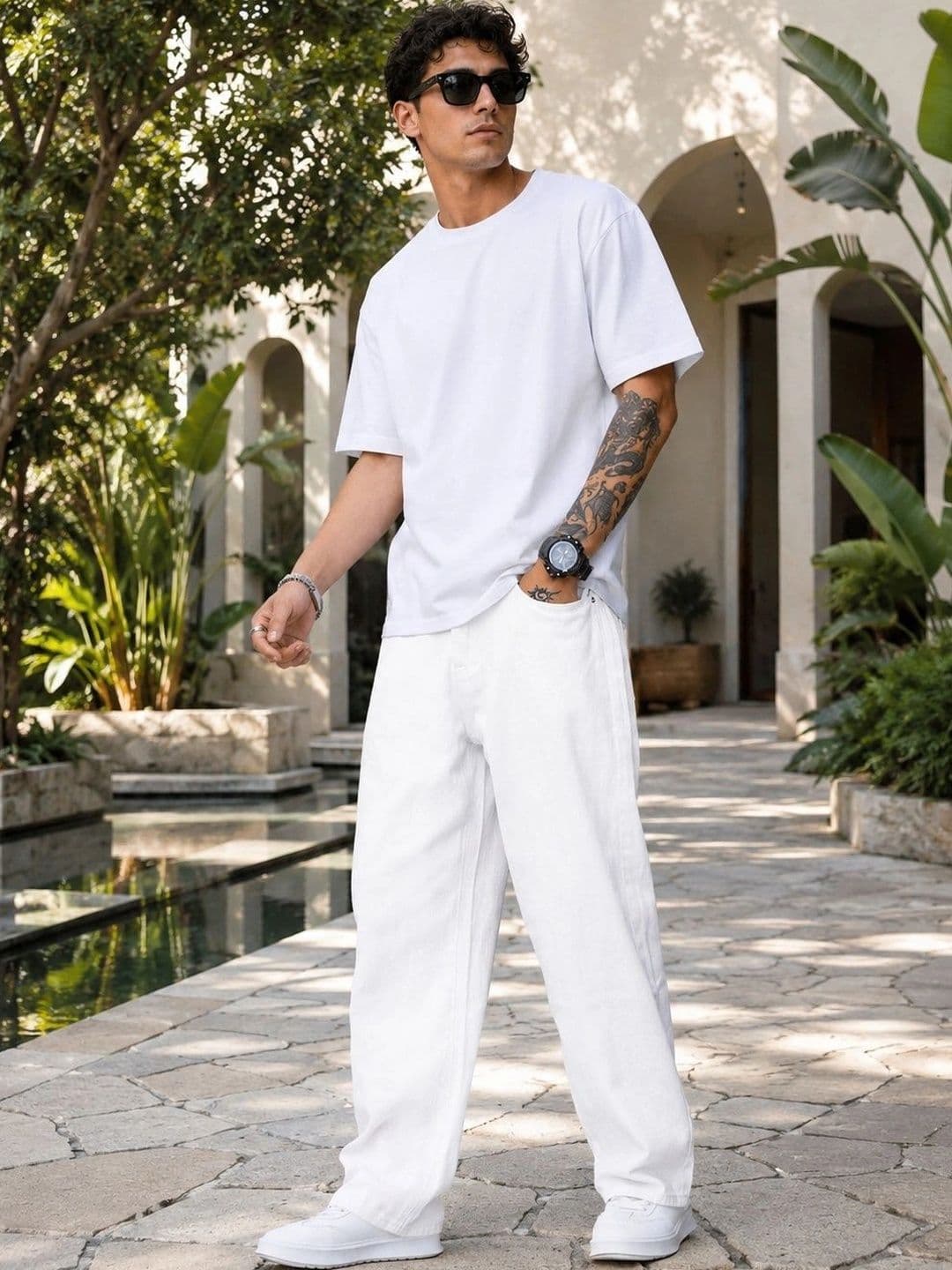 Moda Rapido Men Straight Fit Mid-Rise Stretchable Jeans thumbnail 2
