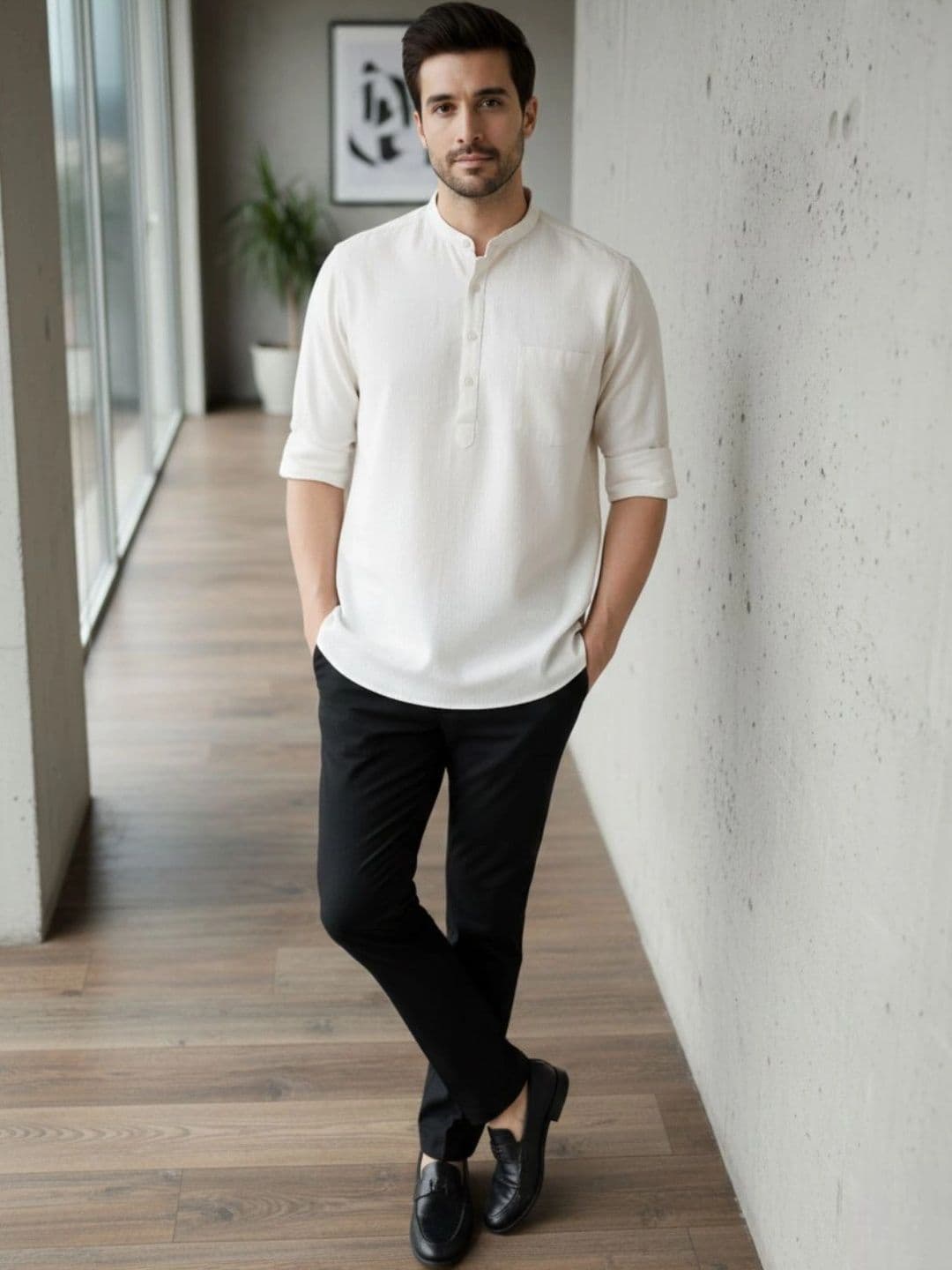 Kryptic Men Printed Kurta thumbnail 7