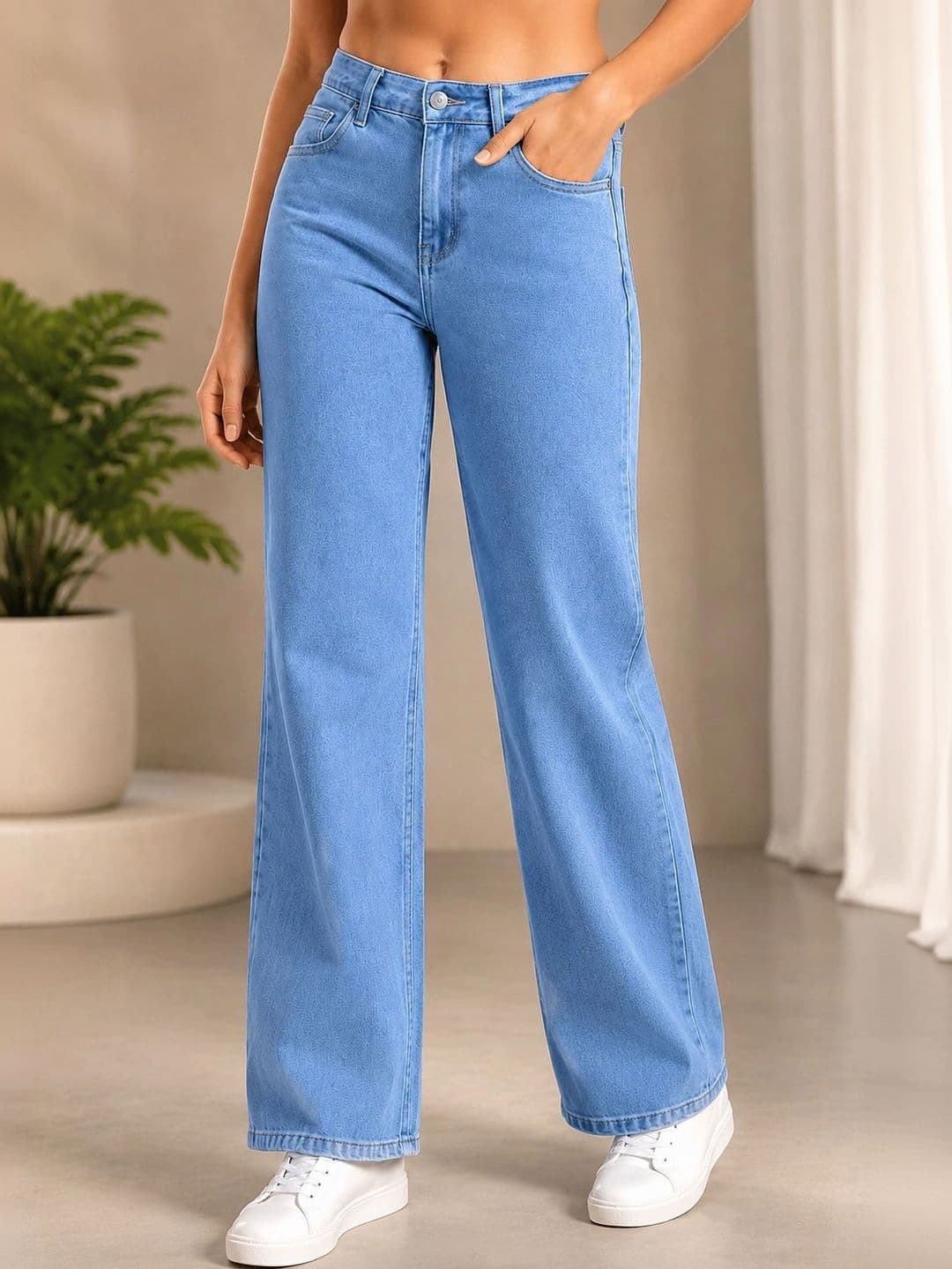 cnw Women Straight Fit Mid-Rise Jeans thumbnail 5