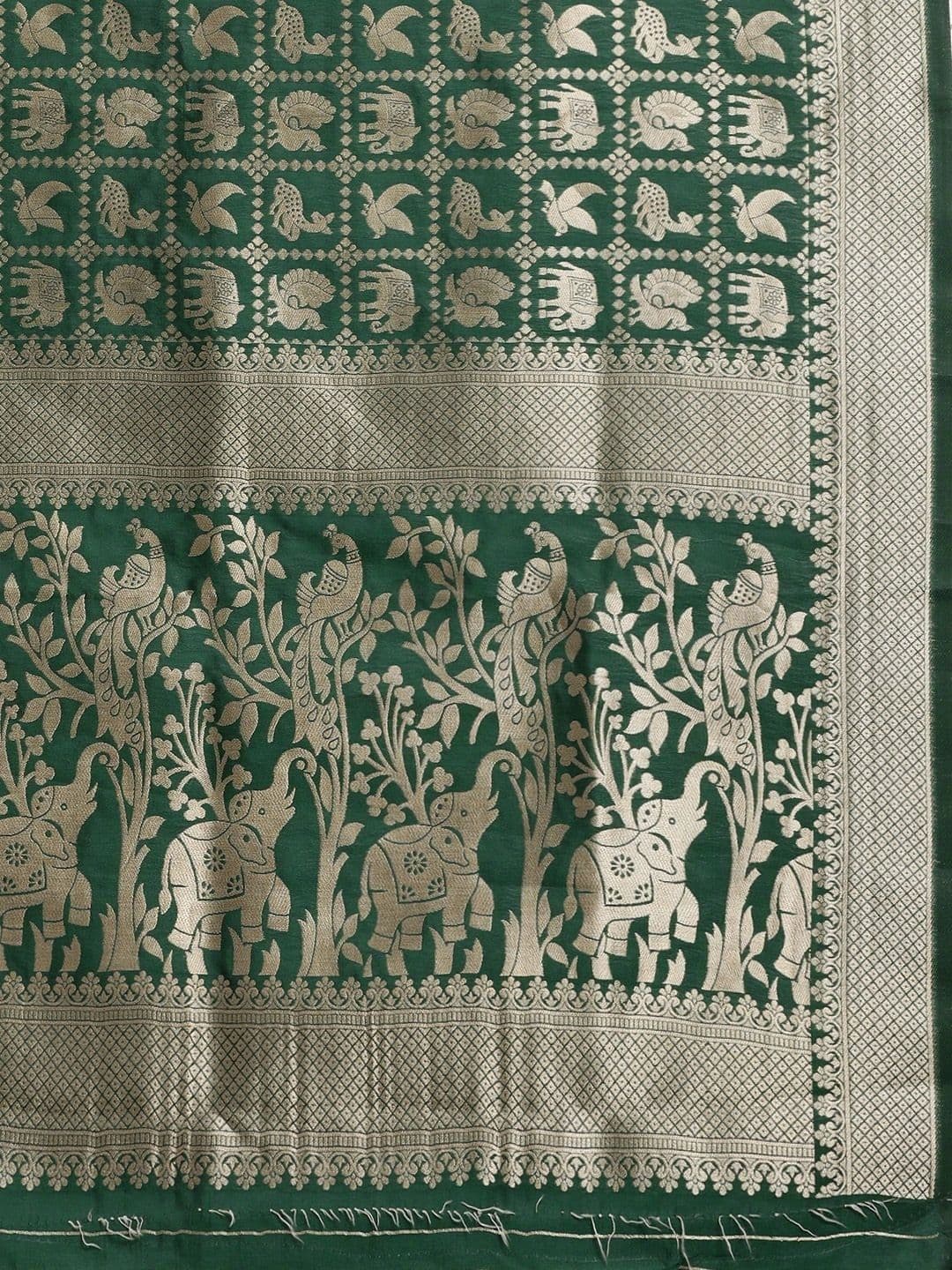 KALINI Woven Design Zari Art Silk Banarasi Saree thumbnail 4