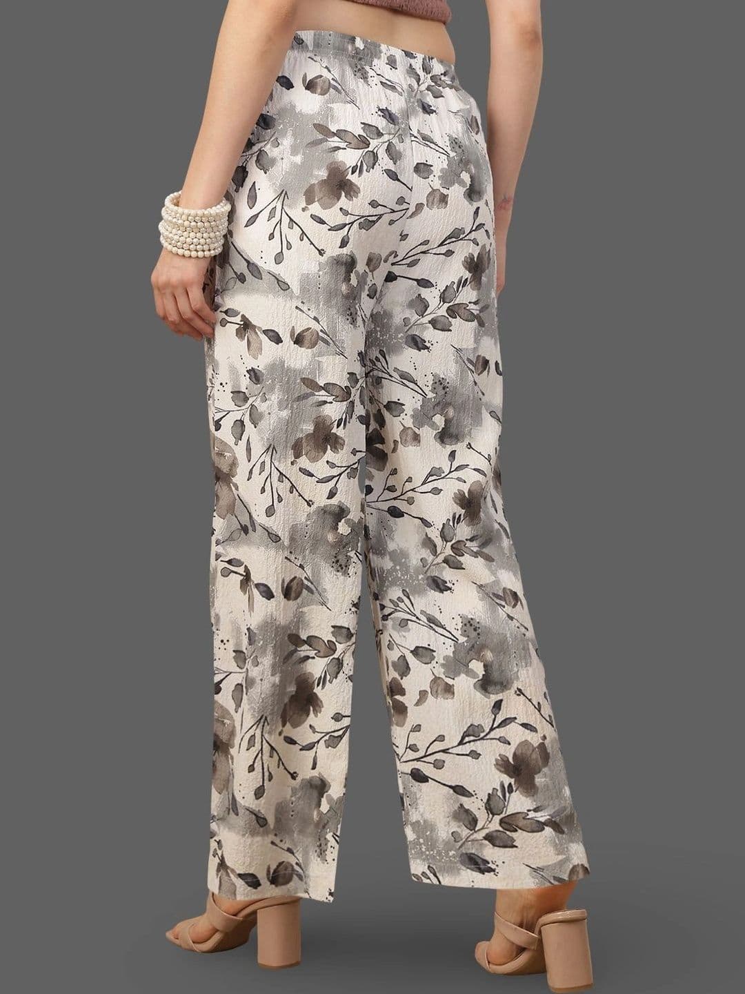 Moda Rapido X Gracit Women Floral Printed Ethnic Palazzos thumbnail 3