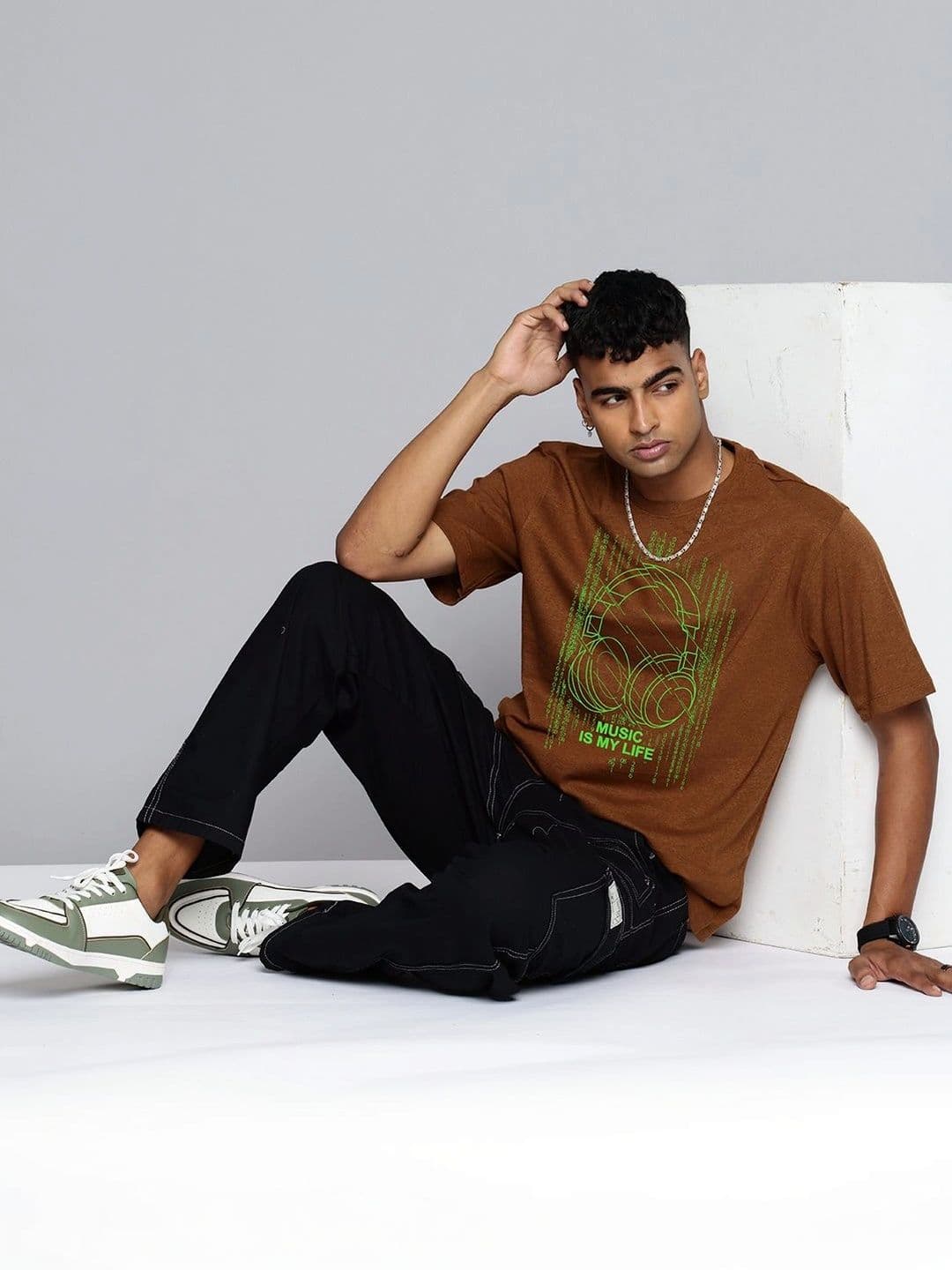 Moda Rapido Men Printed T-shirt thumbnail 2