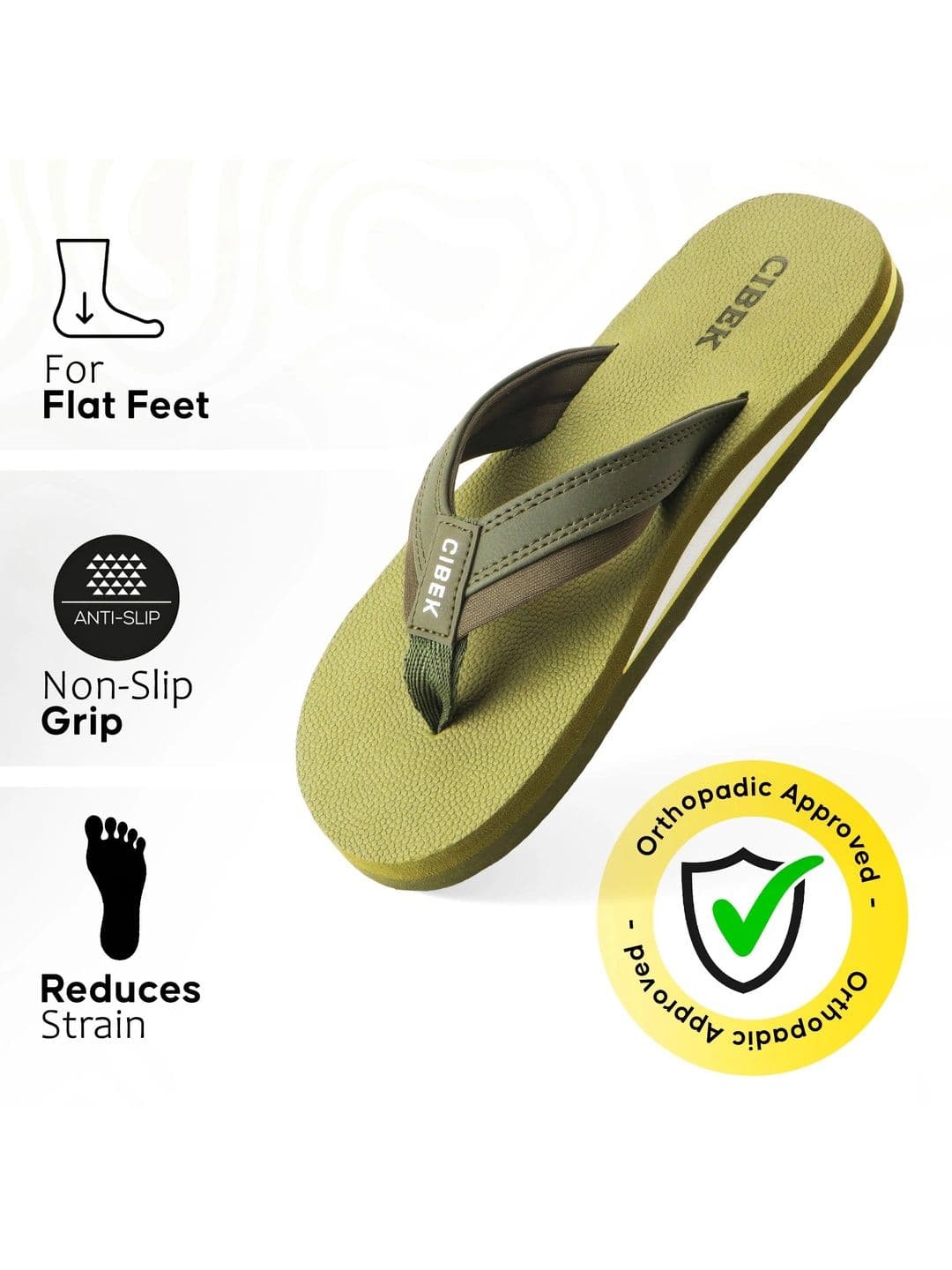 DOCTOR CIBEK SOFT Men Thong Flip-Flops thumbnail 4
