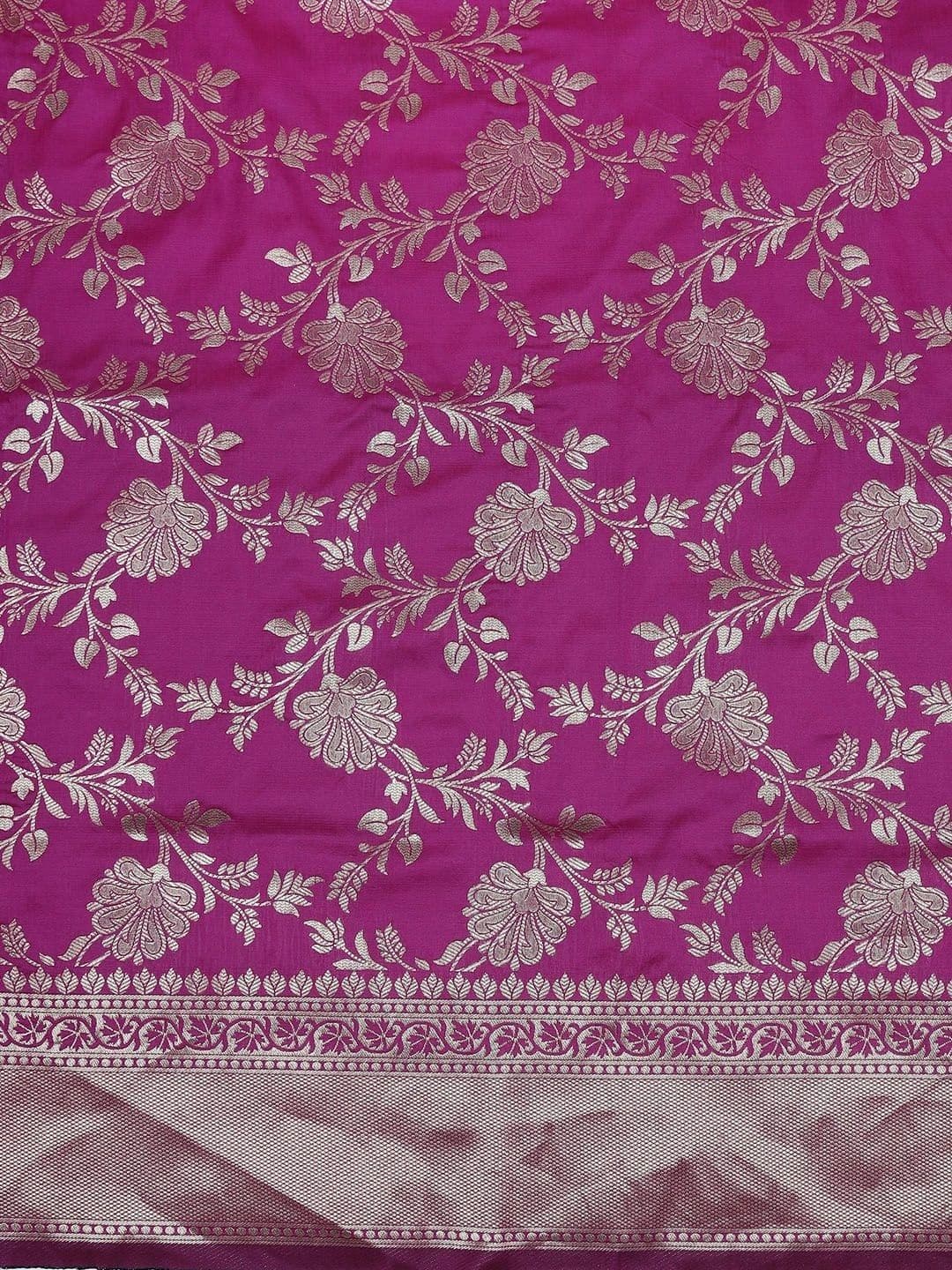 KALINI Woven Design Zari Art Silk Banarasi Saree thumbnail 2