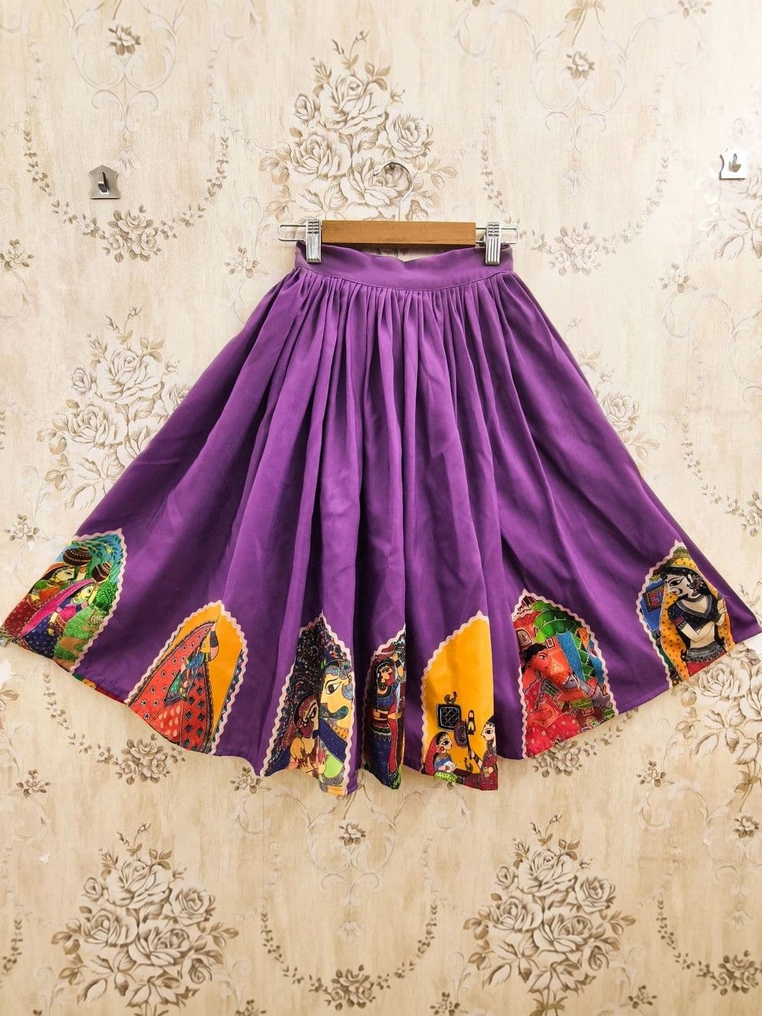 KALINI Girls Printed Ready to Wear Lehenga & thumbnail 5