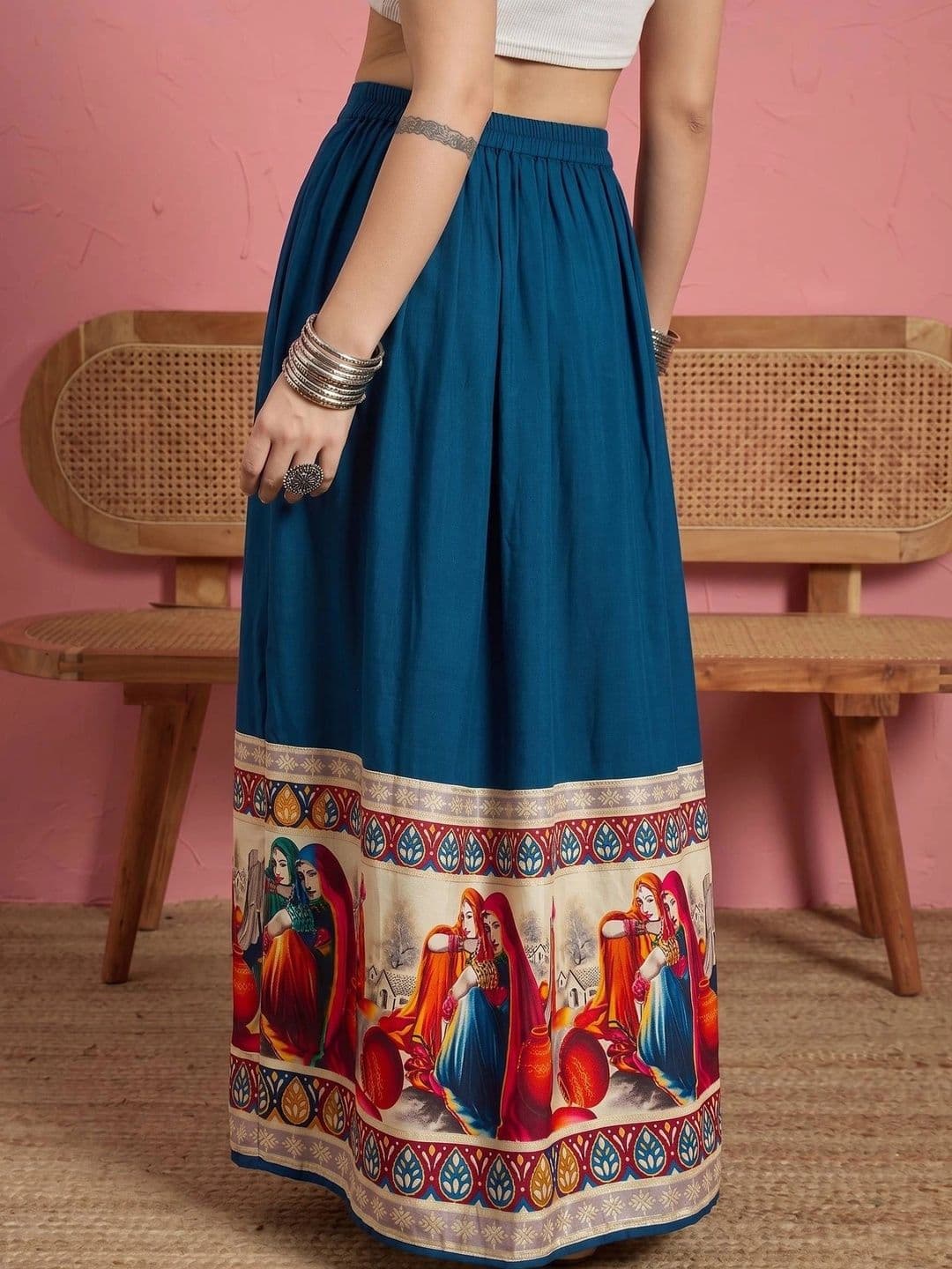 InWeave Women Maxi Flared Skirt thumbnail 2