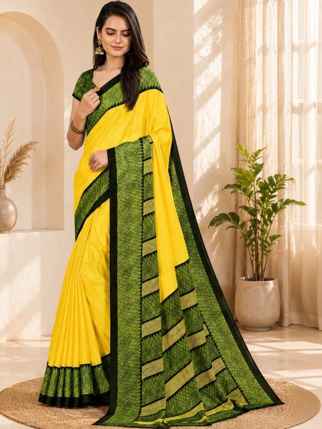 Anouk Art Silk Designer Saree thumbnail 4