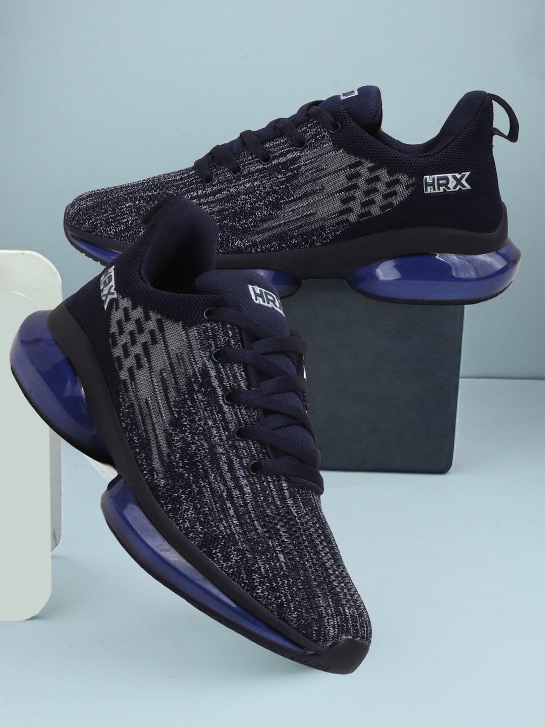 HRX by Hrithik Roshan Men Textile Running Shoes thumbnail 7