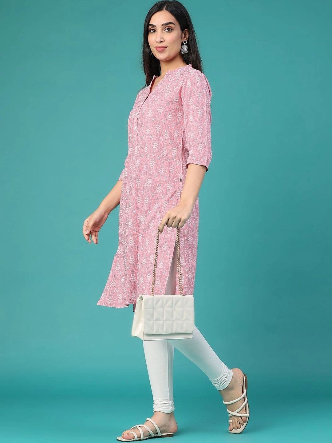 V-Mart Women Ethnic Motifs Printed Kurta thumbnail 6