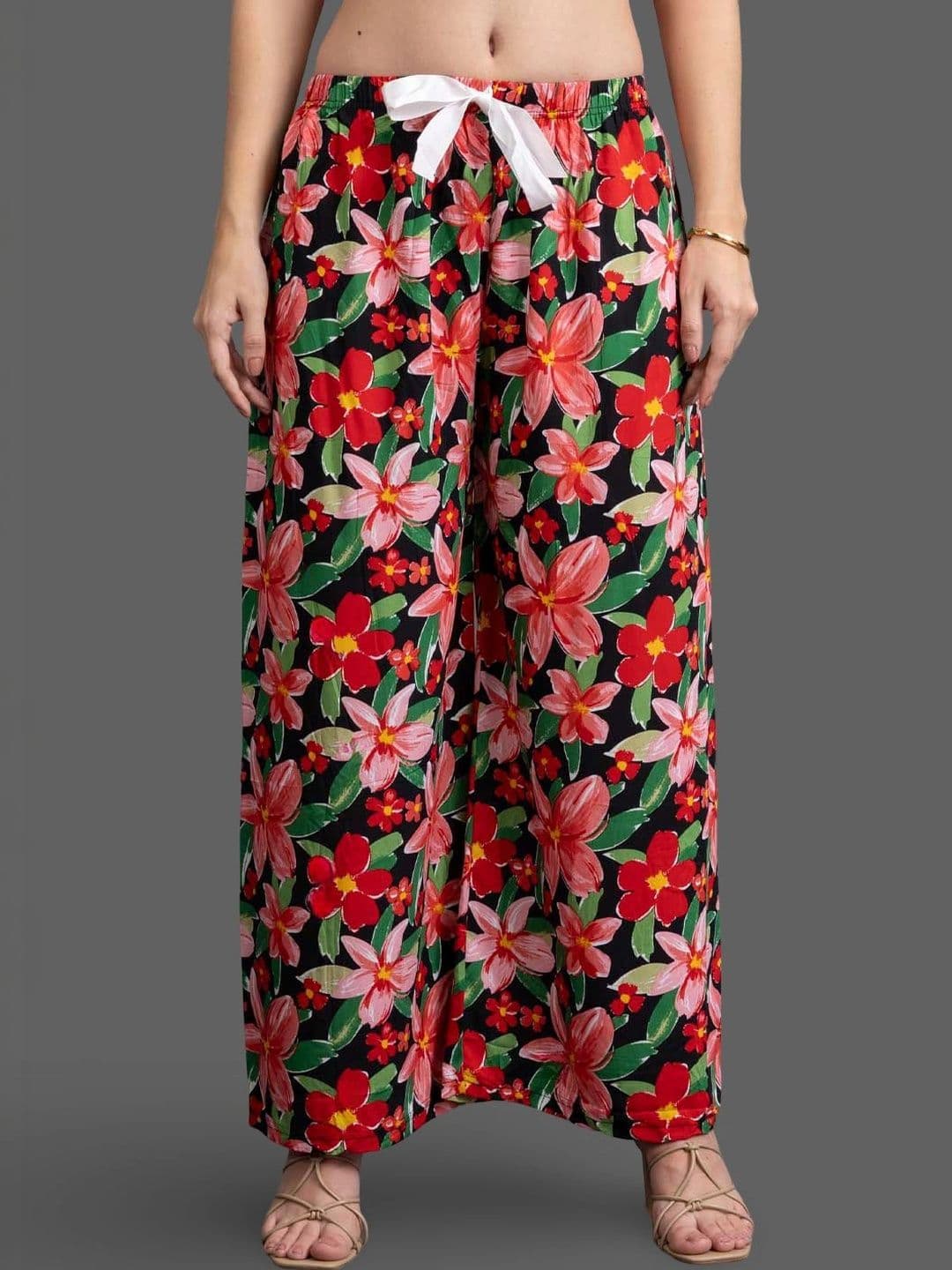 Moda Rapido X Gracit Women Floral Printed Palazzos - view 1