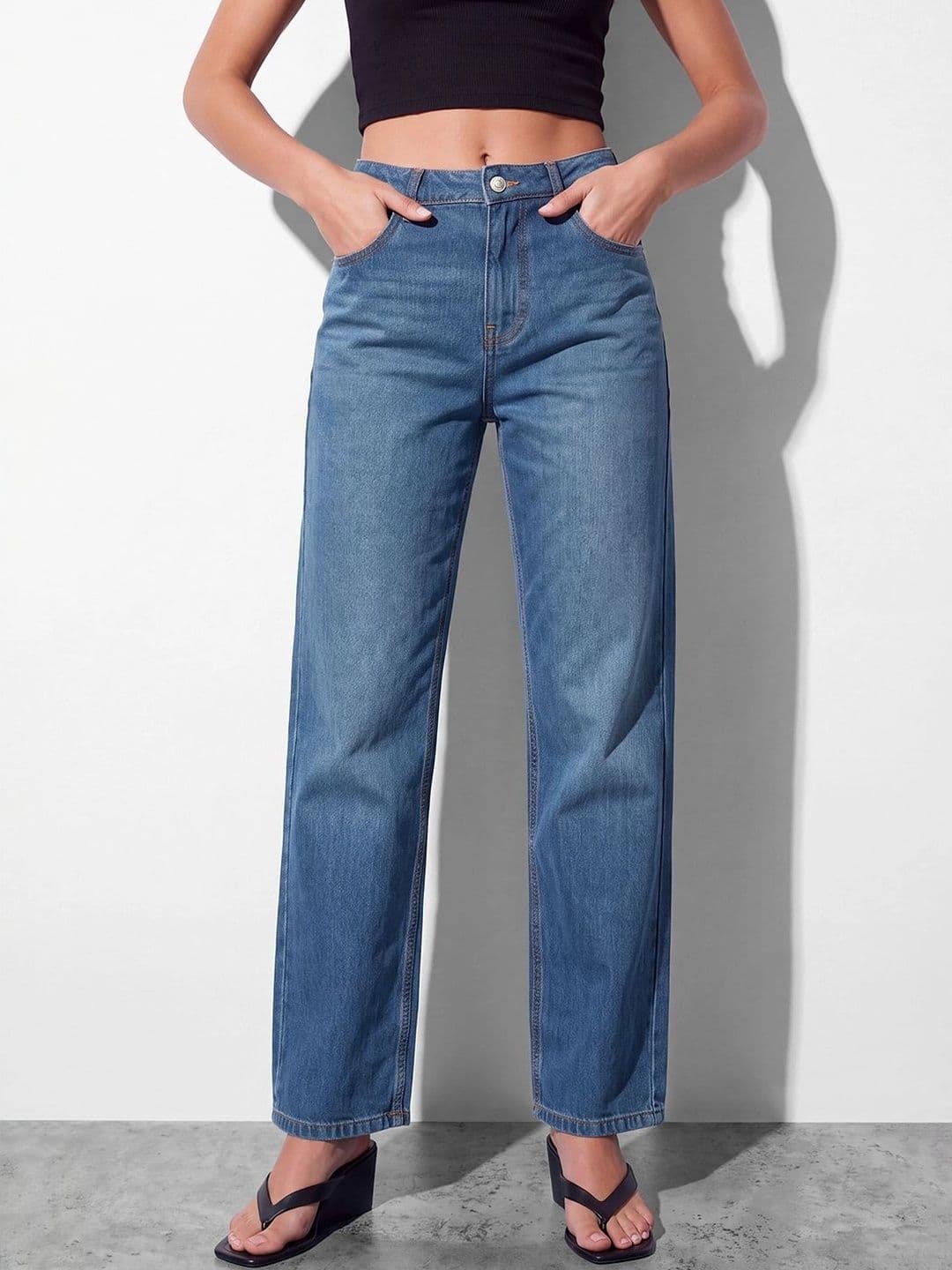 Ginger by Lifestyle Women Regular Fit High-Rise Stretchable Jeans - view 1