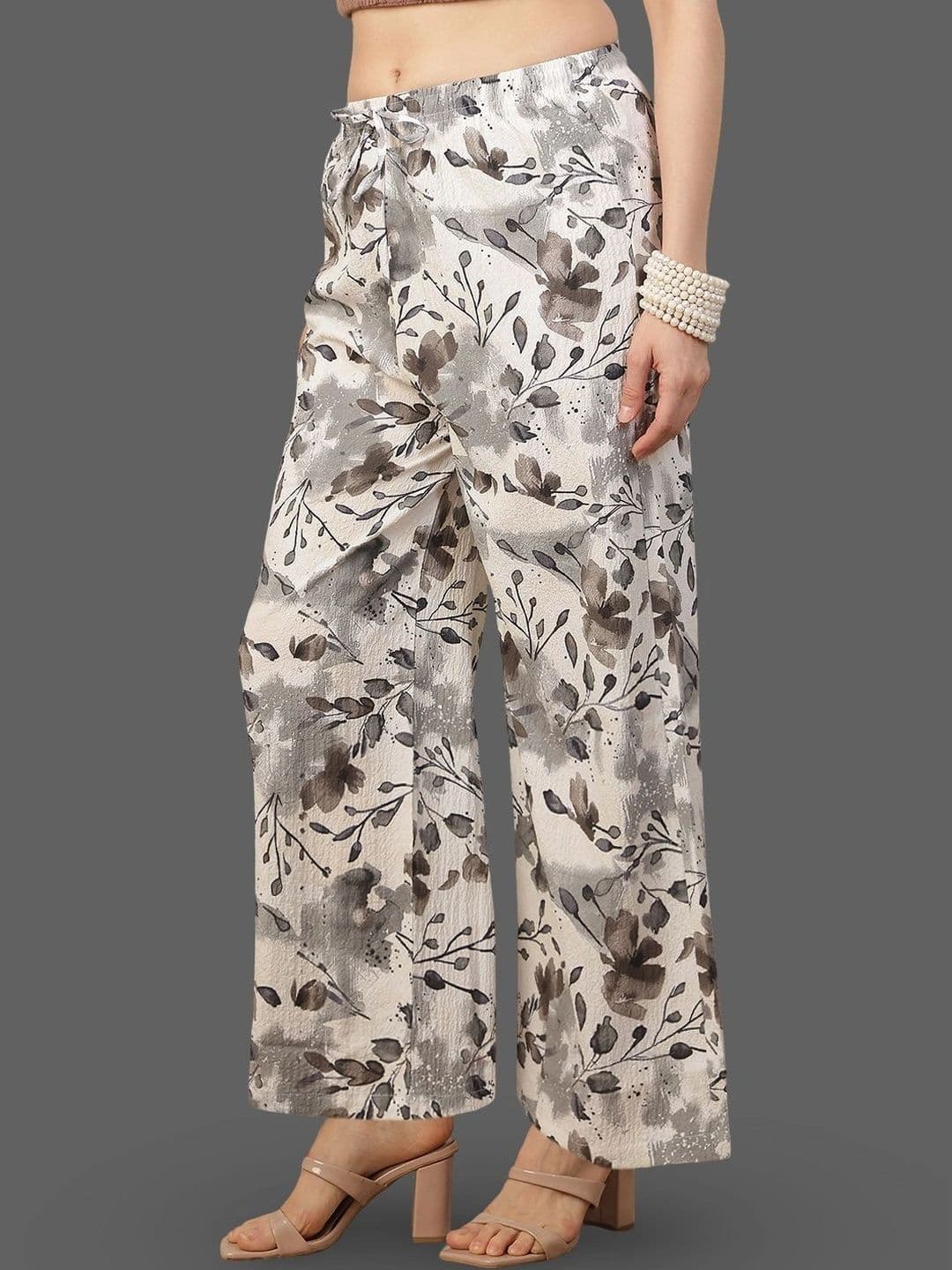 Moda Rapido X Gracit Women Floral Printed Ethnic Palazzos thumbnail 6