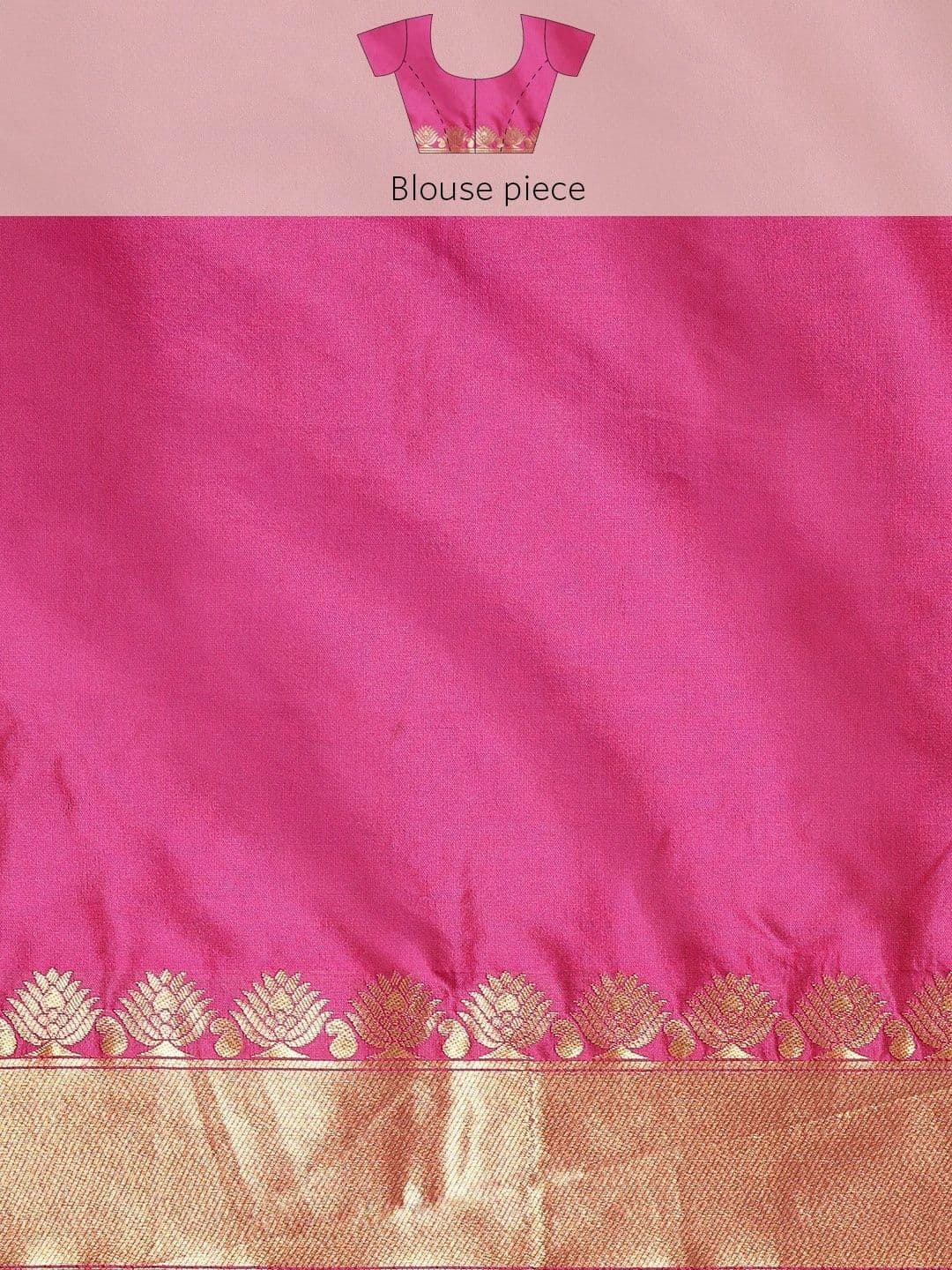 Dhaaga Ghar Woven Design Zari Art Silk Banarasi Saree thumbnail 6