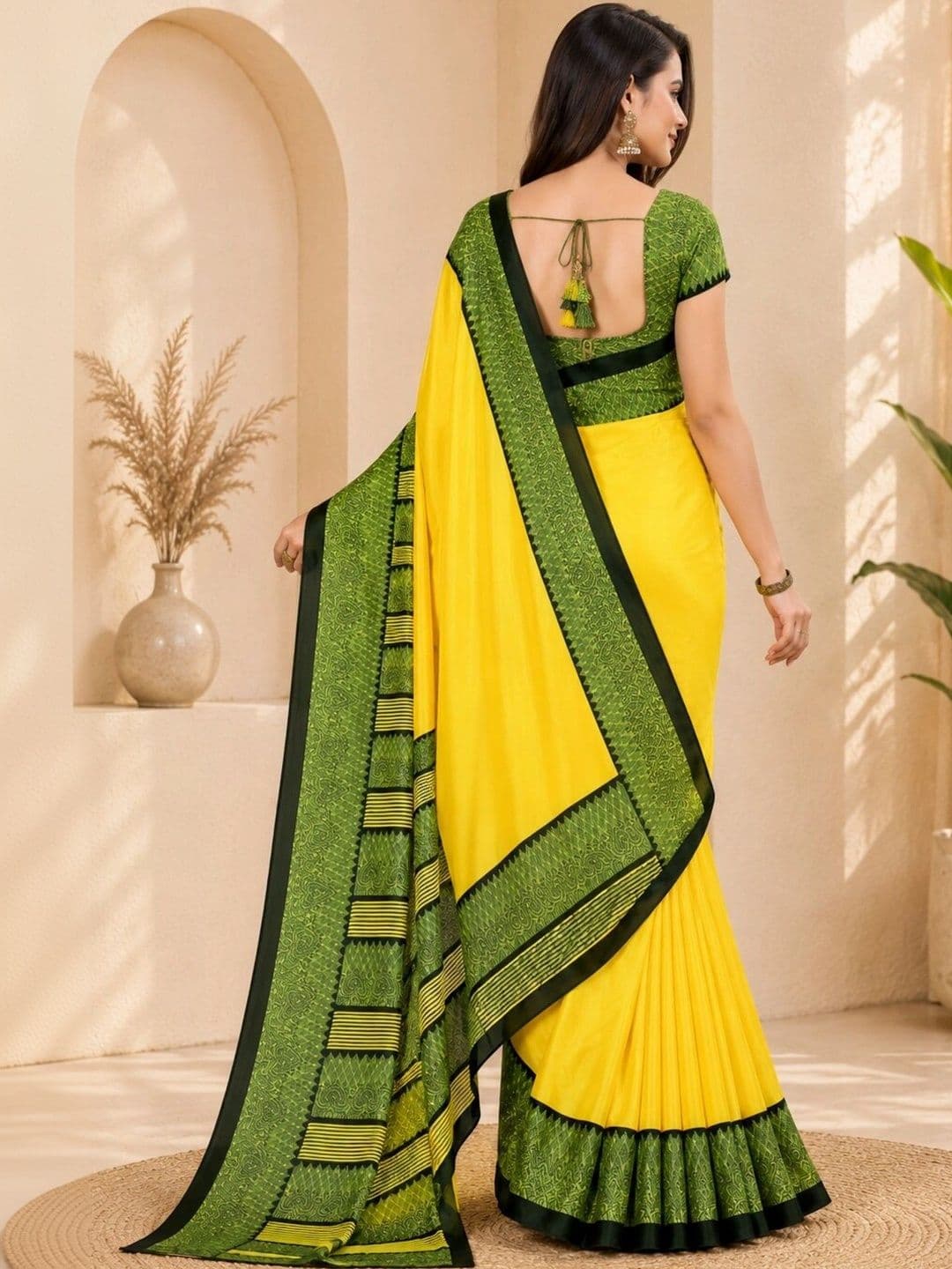Anouk Art Silk Designer Saree thumbnail 2